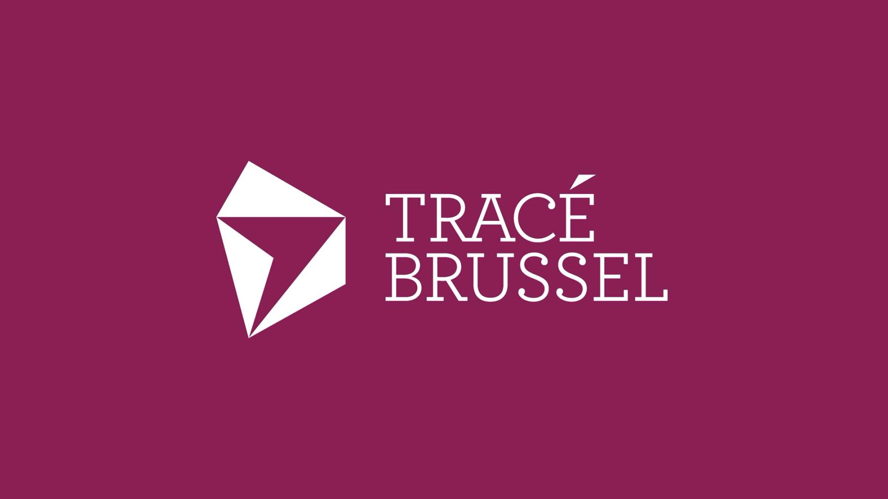 Tracé Brussel Rebranding logo Mockup 3