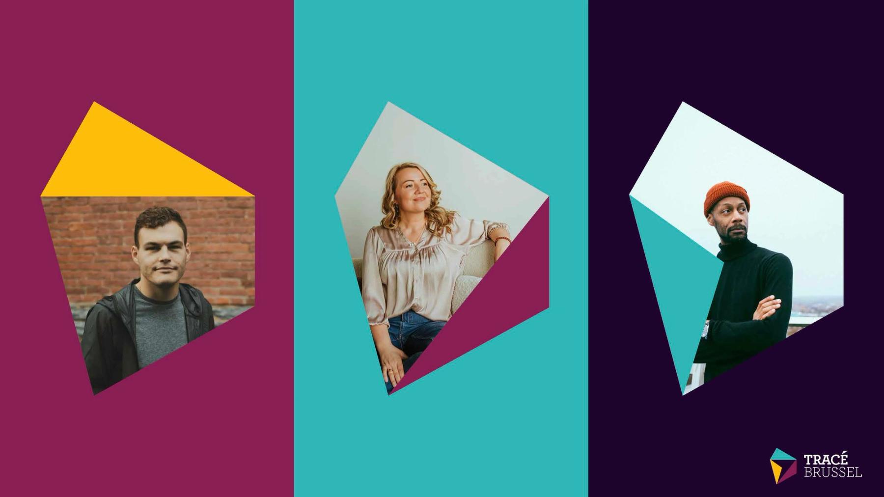 Tracé Brussel Rebranding Visuals Mockup