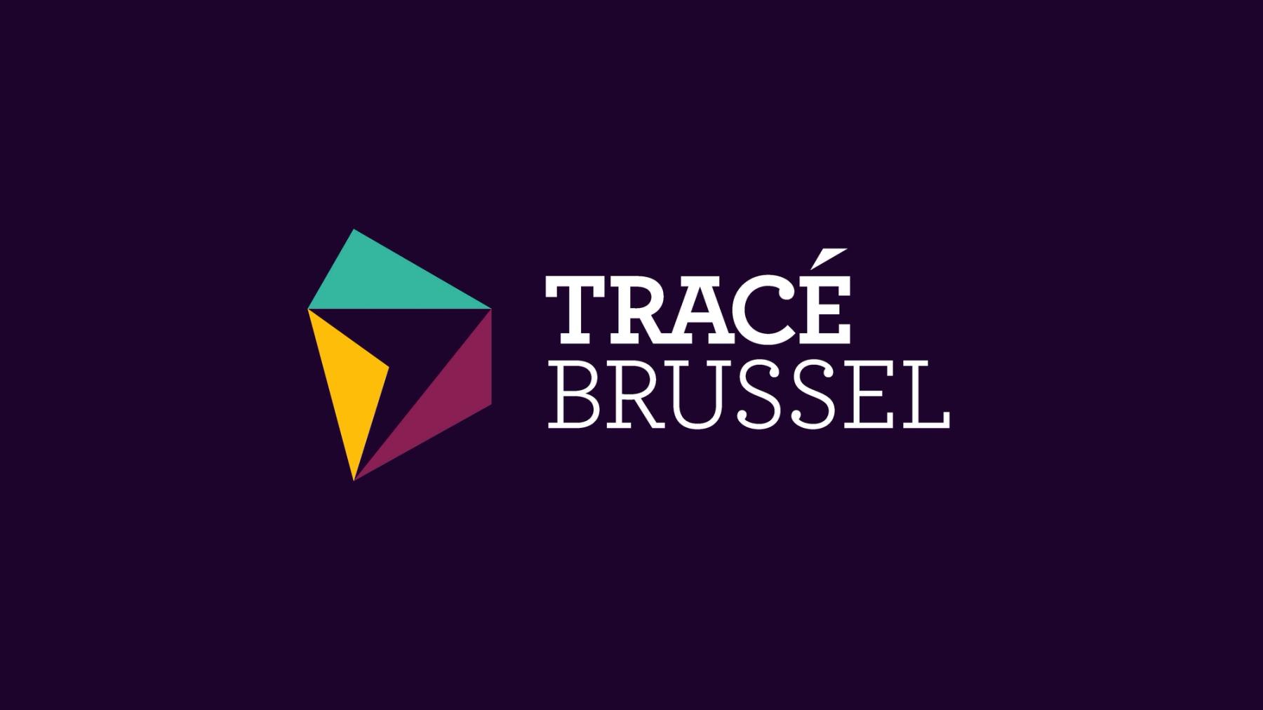 Tracé Brussel Rebranding logo Mockup 2