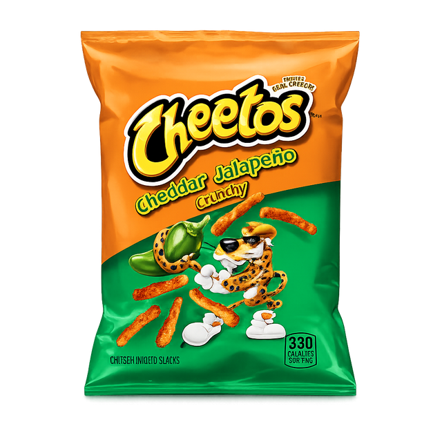 Cheetos Cheddar Jalapeño Crunchy