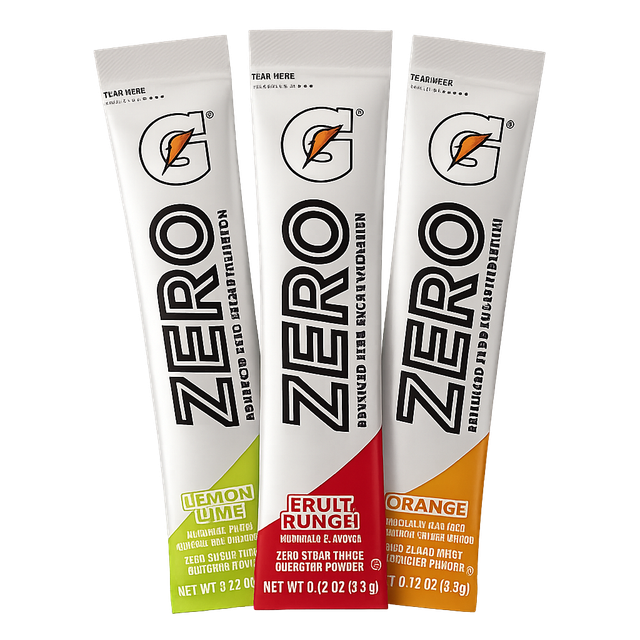 Gatorade Zero en polvo (sobres)