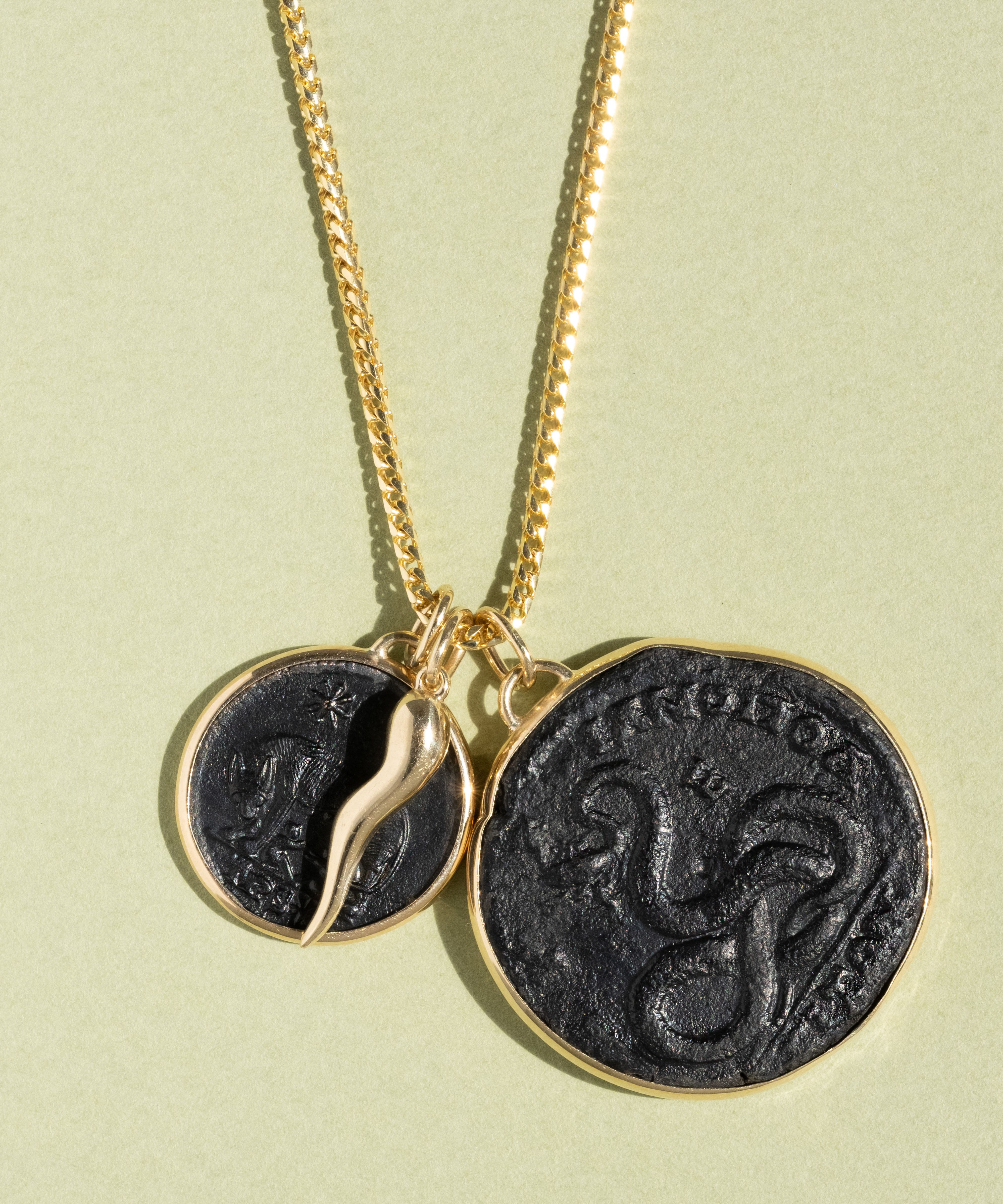 Coin Charm Cluster for Ascanio