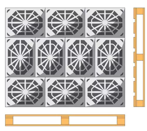 Block pallet & auction cart