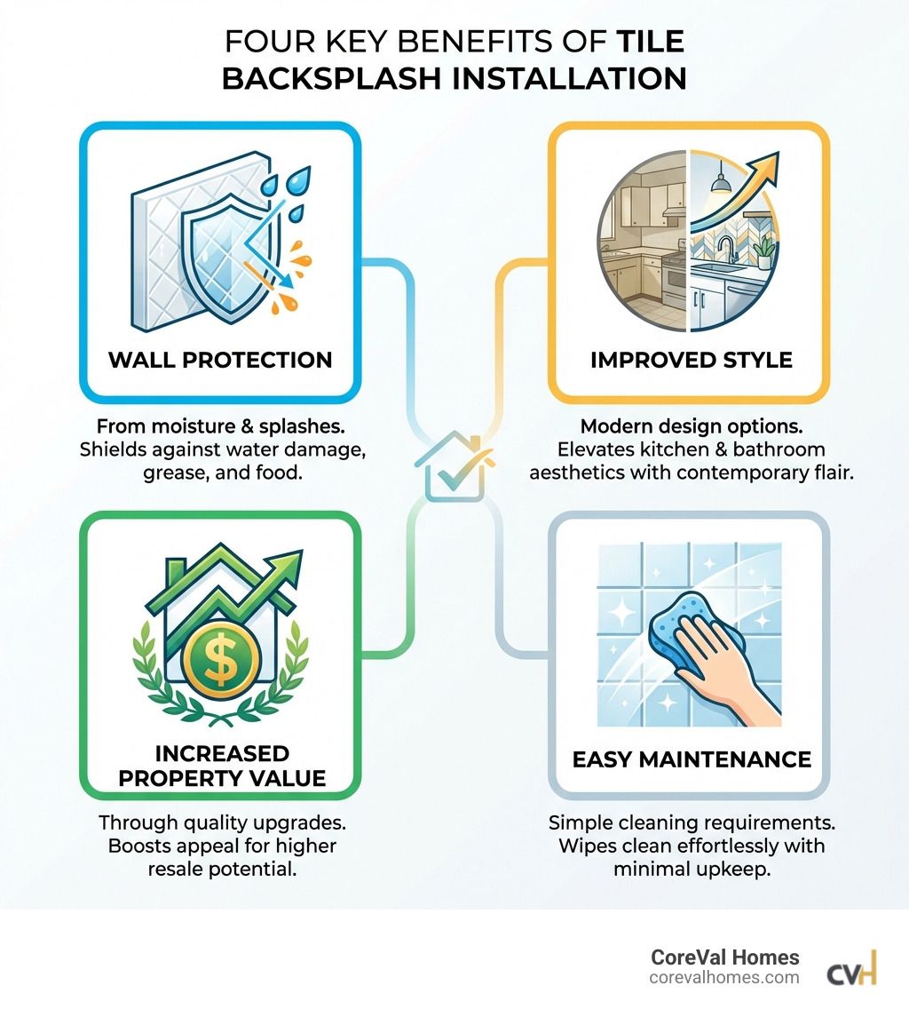 Tile Backsplash Installation in Vancouver Explained