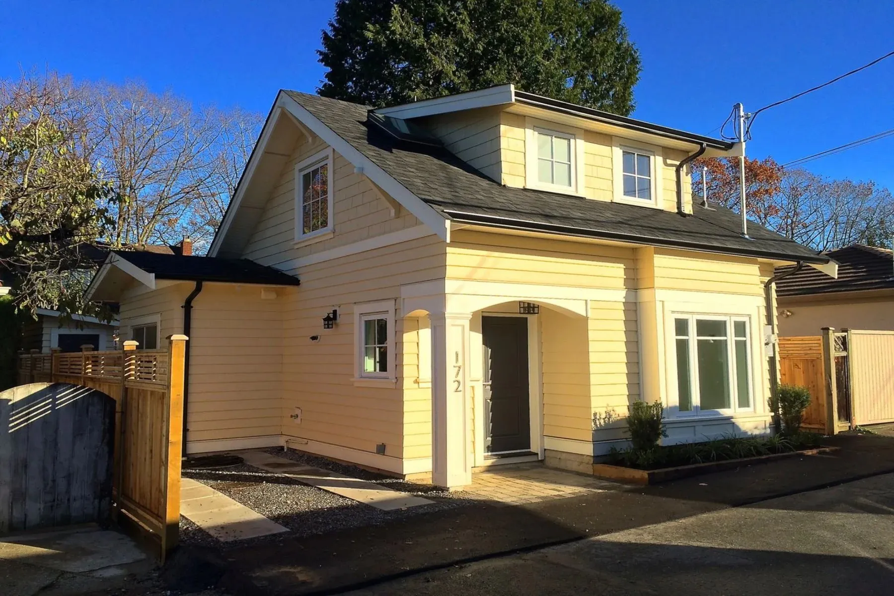 Vancouver laneway home project CoreVal Homes