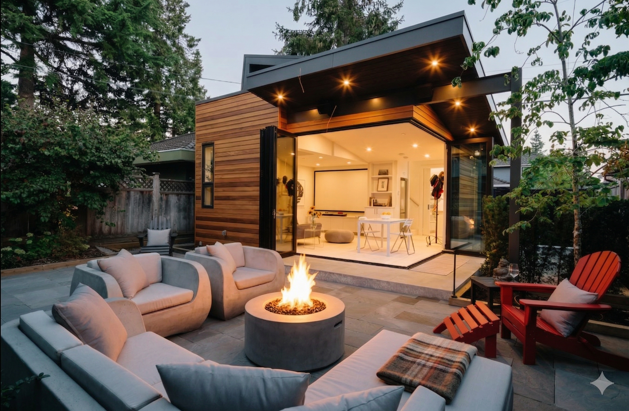 Vancouver laneway home builder concept — modern detached lane house design