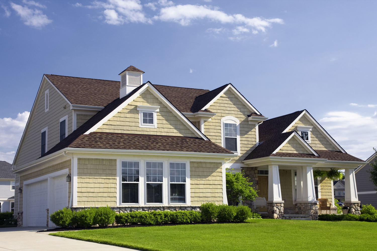 Custom home exterior Maple Ridge — CoreVal Homes build