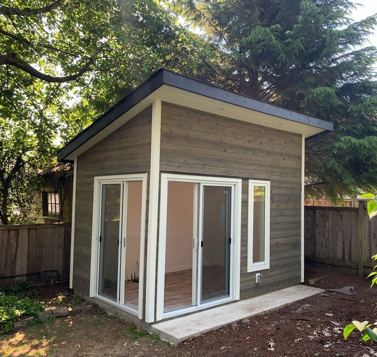 North Vancouver Backyard Studio — Backyard Studio by CoreVal Homes in Metro Vancouver