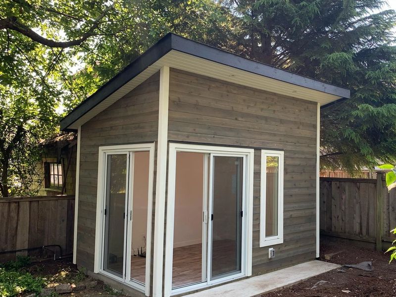 North Vancouver Backyard Studio — Backyard Studio by CoreVal Homes in Metro Vancouver