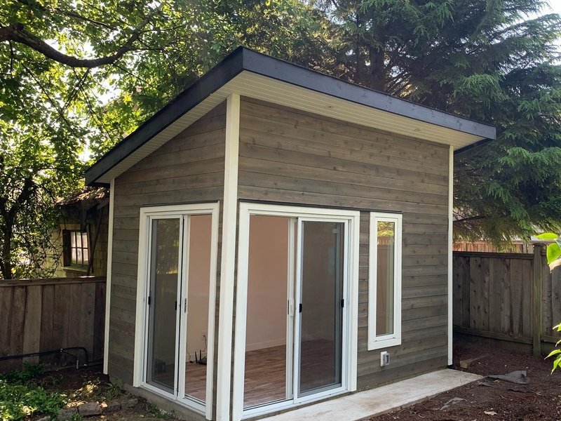 North Vancouver Backyard Studio — Backyard Studio by CoreVal Homes in Metro Vancouver
