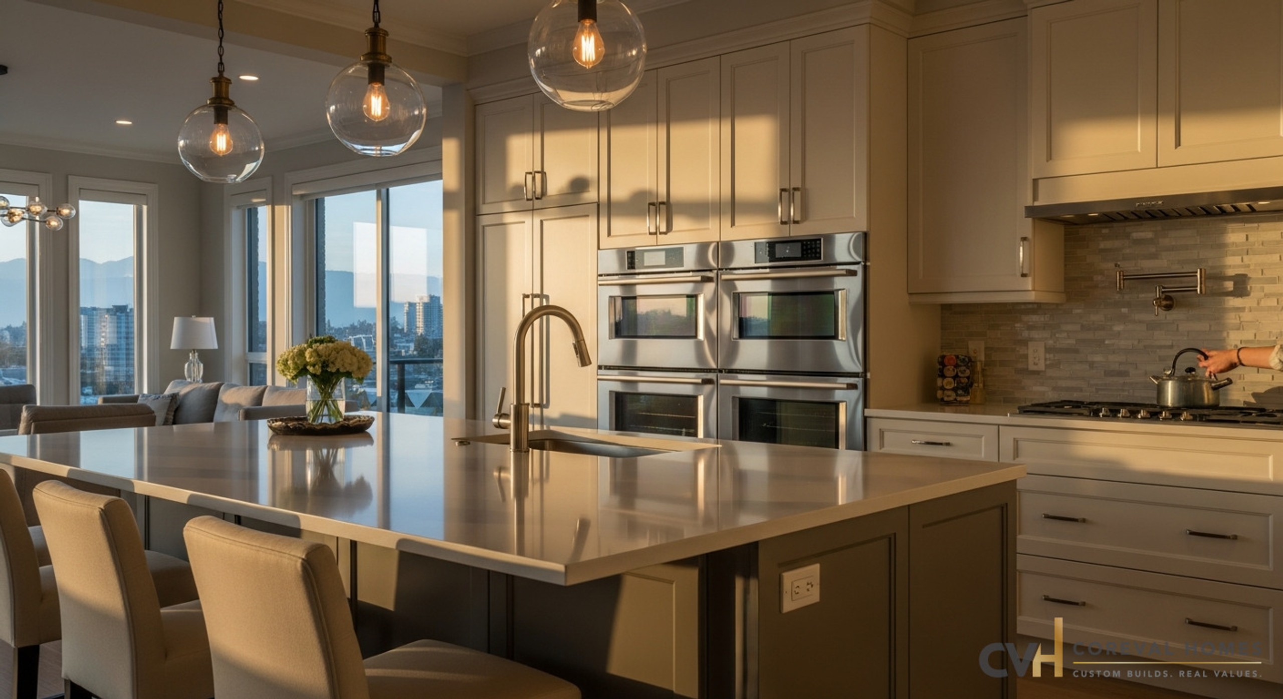 Premium 10x10 kitchen renovation in Metro Vancouver by CoreVal Homes