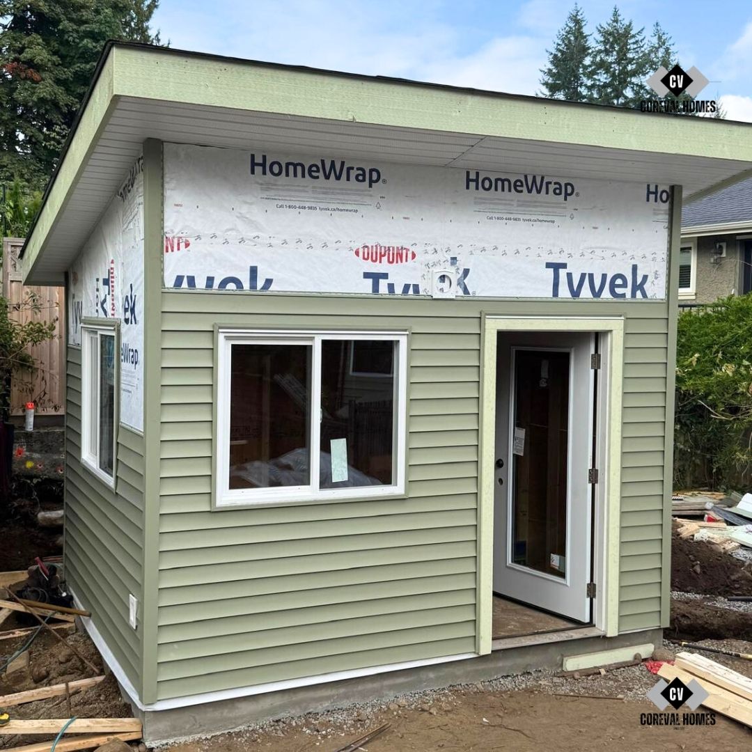 Vancouver backyard studio builder CoreVal Homes