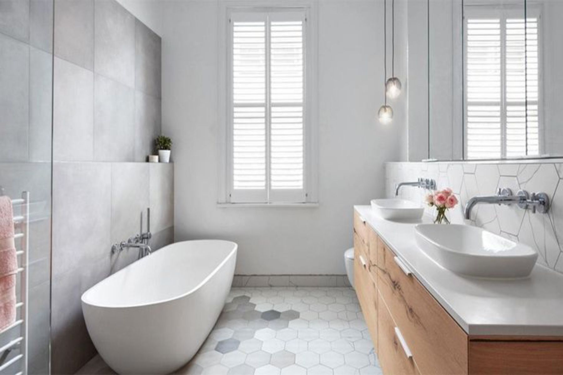 Precision bathroom renovation by CoreVal Homes trades partners in Metro Vancouver