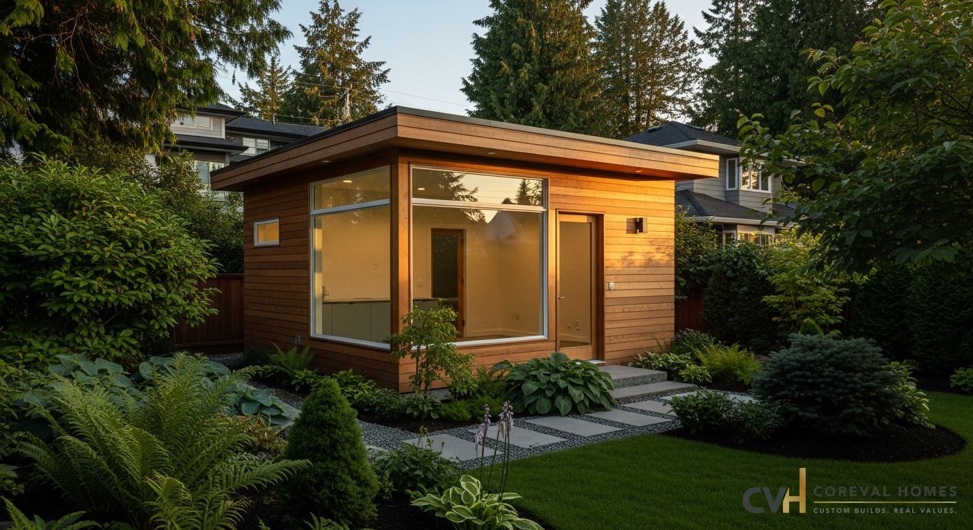 Backyard Offices in Vancouver: Everything You Need to Know Before You Build — CoreVal Homes