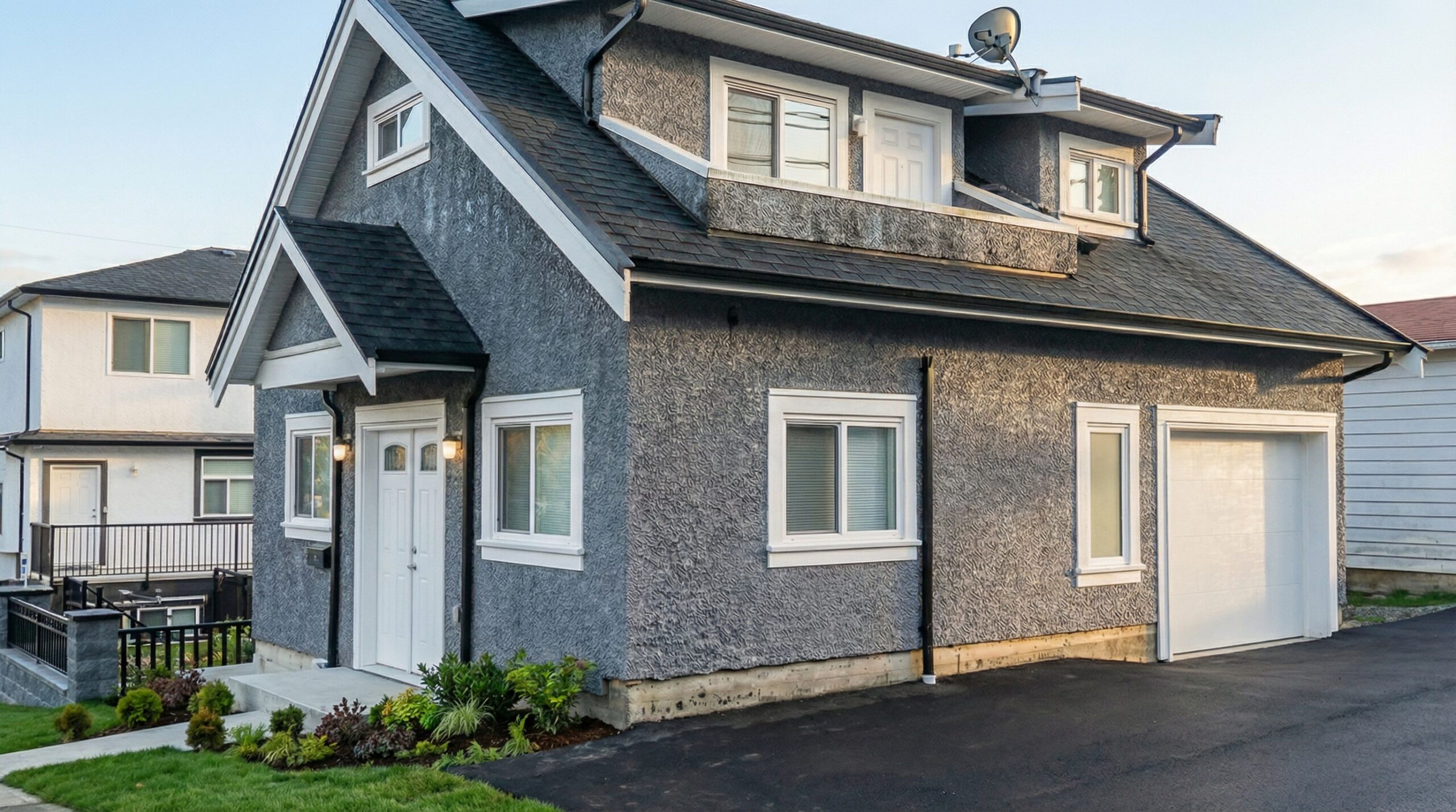 Burnaby laneway home exterior for build cost and resale value analysis