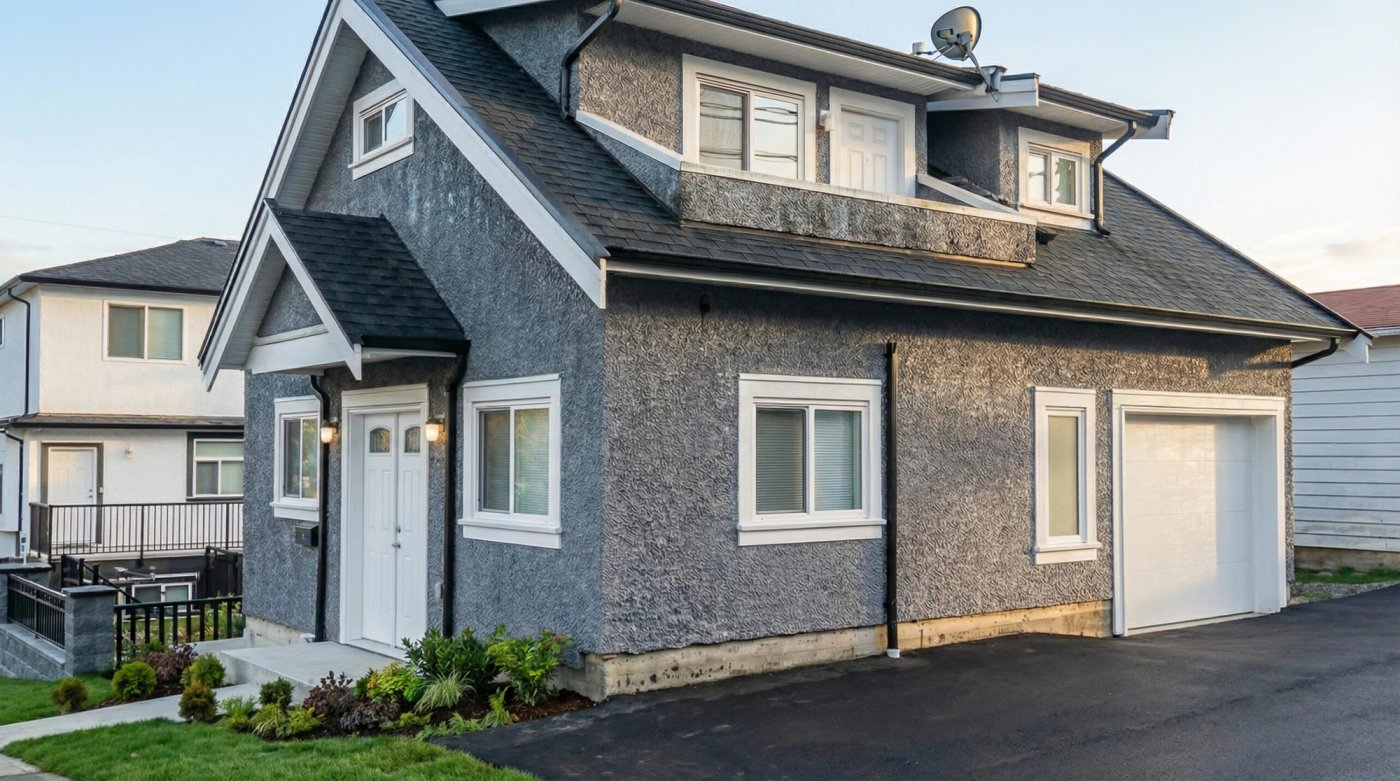 Burnaby laneway home exterior for build cost and resale value analysis
