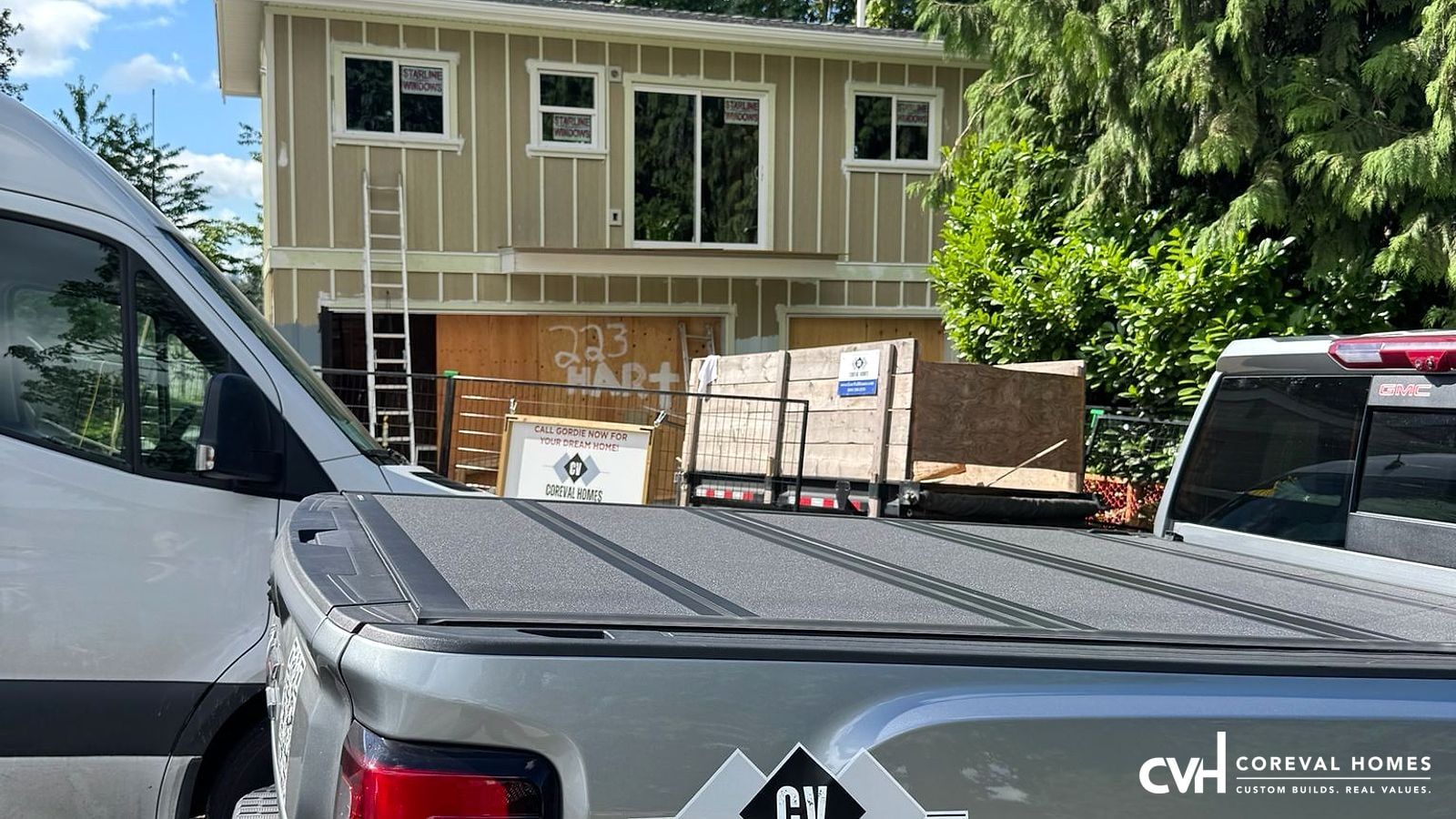 CoreVal Homes laneway home construction