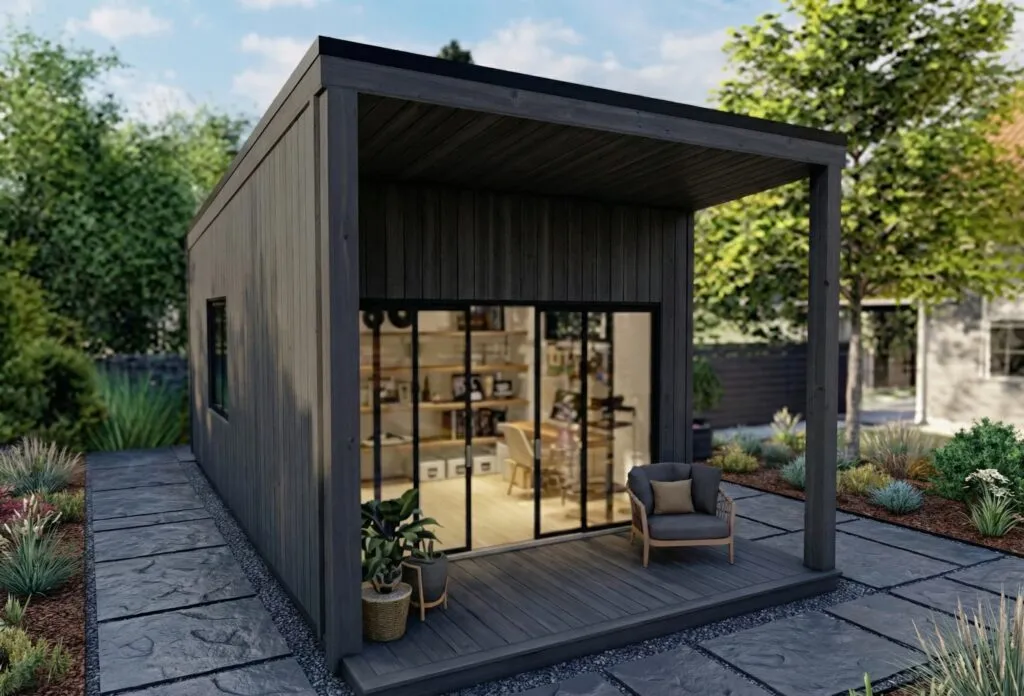 Backyard studio by CoreVal Homes Metro Vancouver