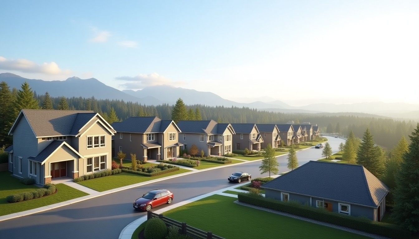 Burnaby residential infill lot prepared for land development planning