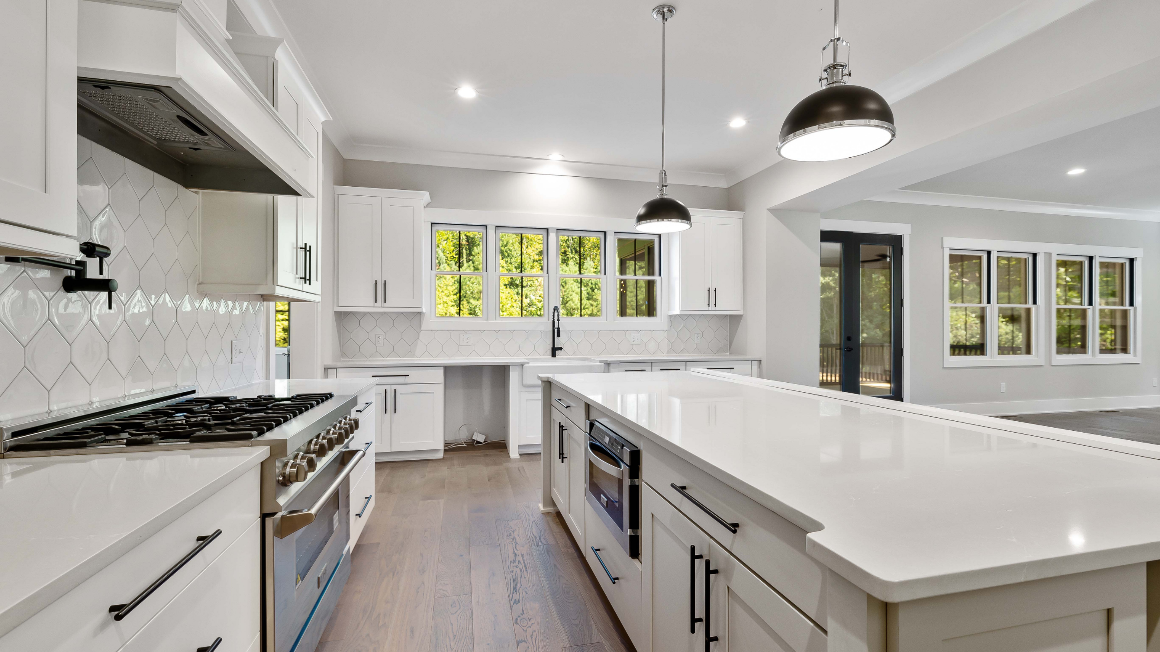 Kitchen renovation and cabinet refacing in progress by CoreVal Homes Vancouver