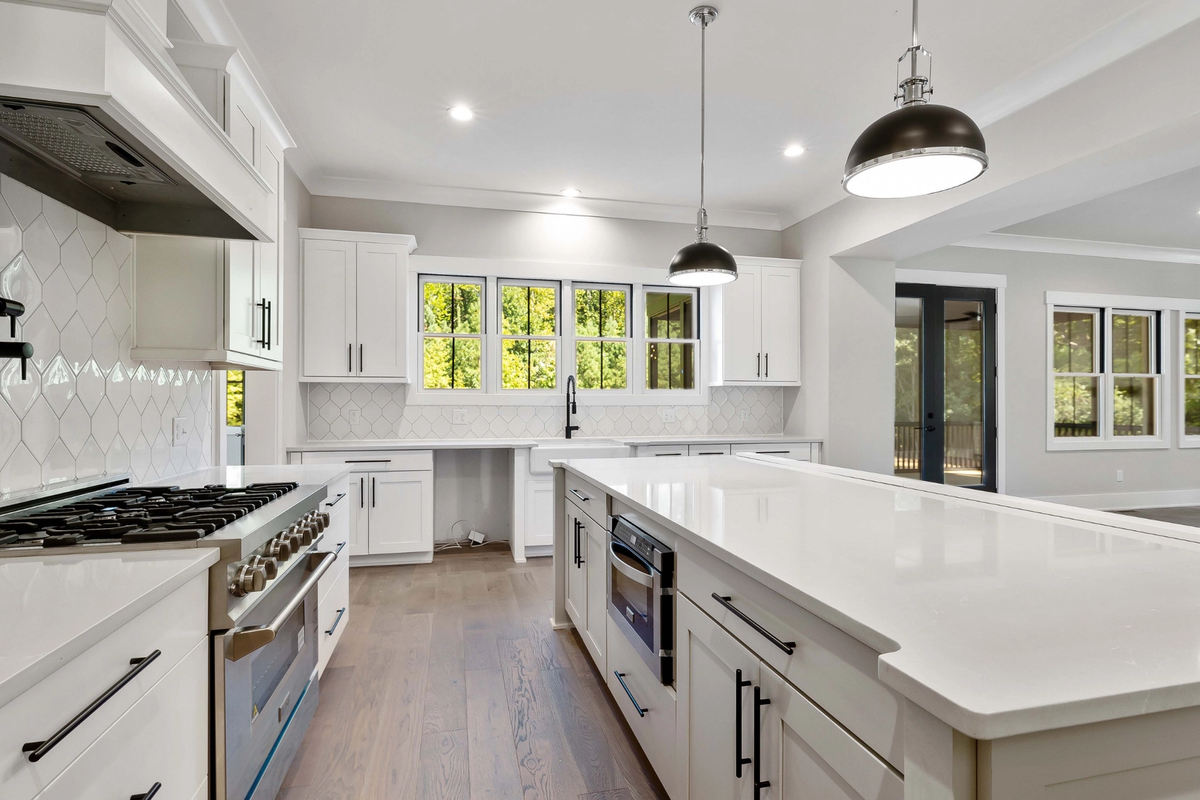 Kitchen renovation and cabinet refacing in progress by CoreVal Homes Vancouver