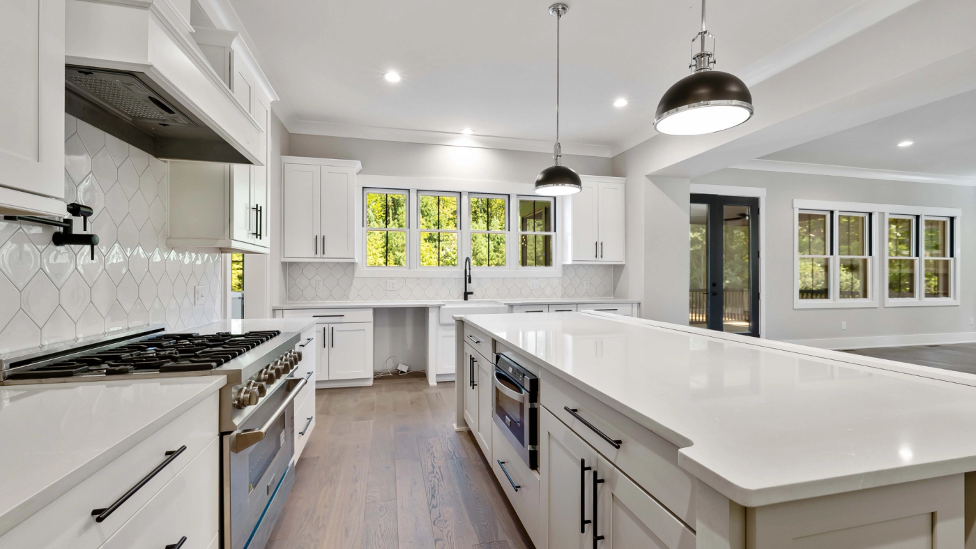 Kitchen renovation and cabinet refacing in progress by CoreVal Homes Vancouver