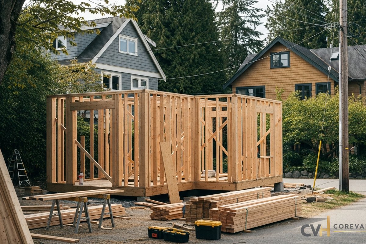 laneway house builders vancouver — CoreVal Homes