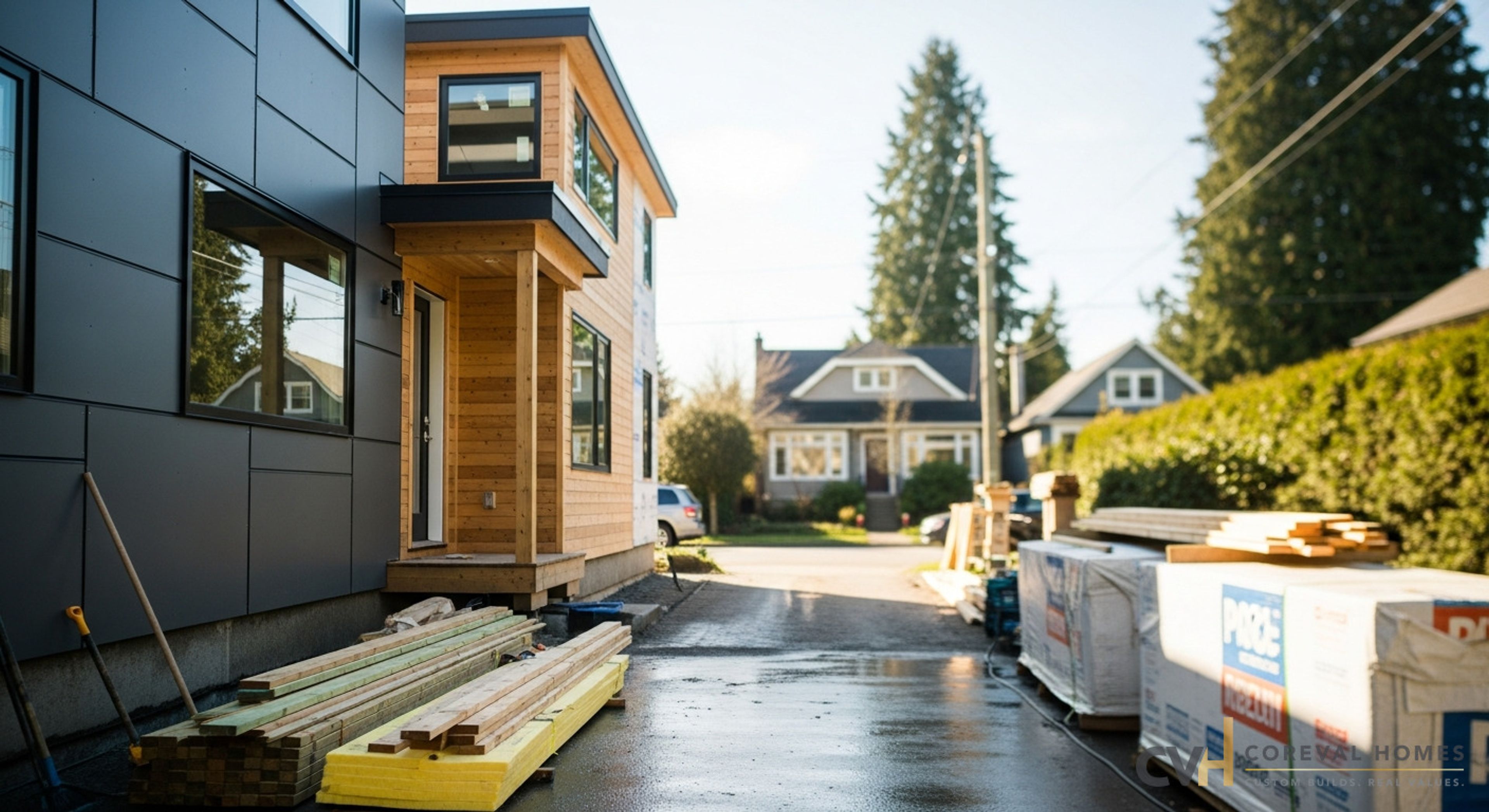 laneway house builders vancouver — CoreVal Homes