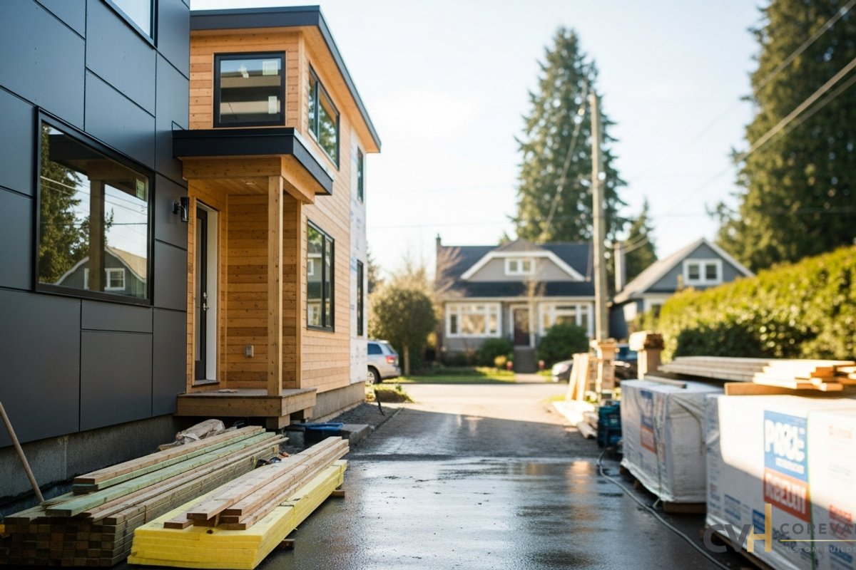 laneway house builders vancouver — CoreVal Homes