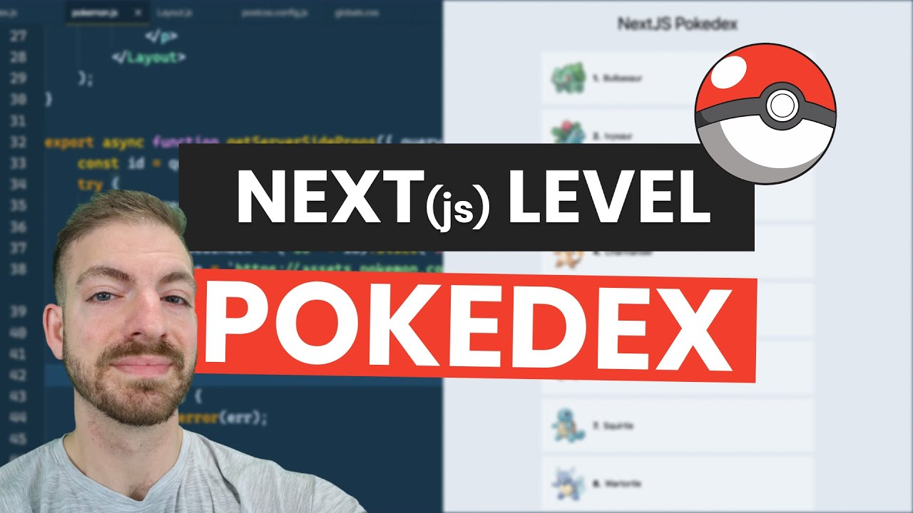 Next(js) Level Pokedex with Tailwind CSS