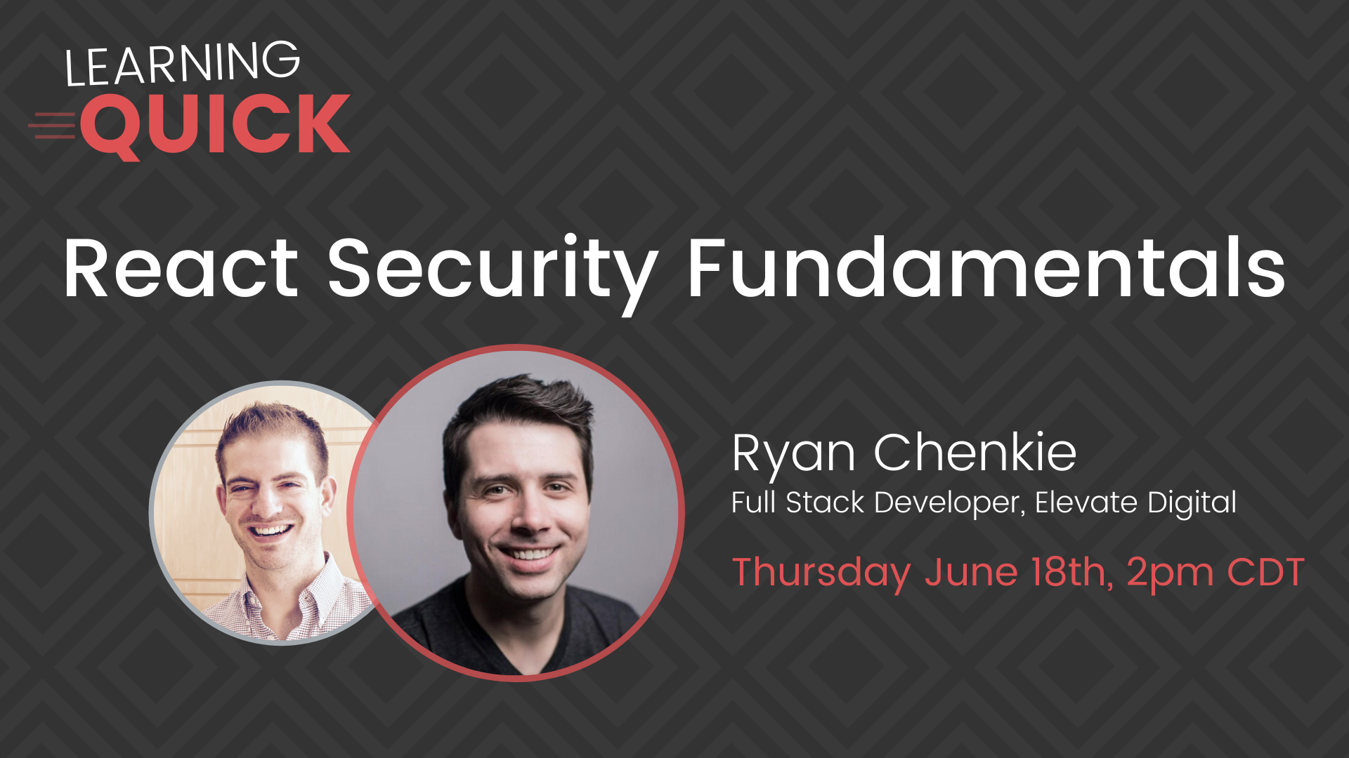 React Security Fundamentals with Ryan Chenkie