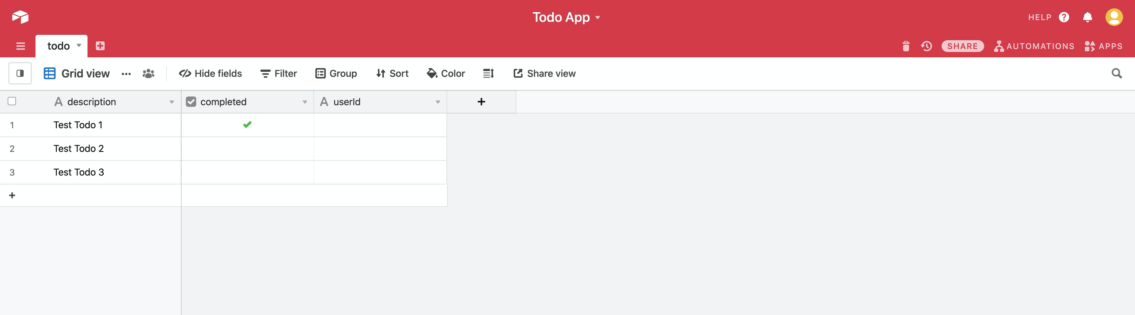 Airtable Setup