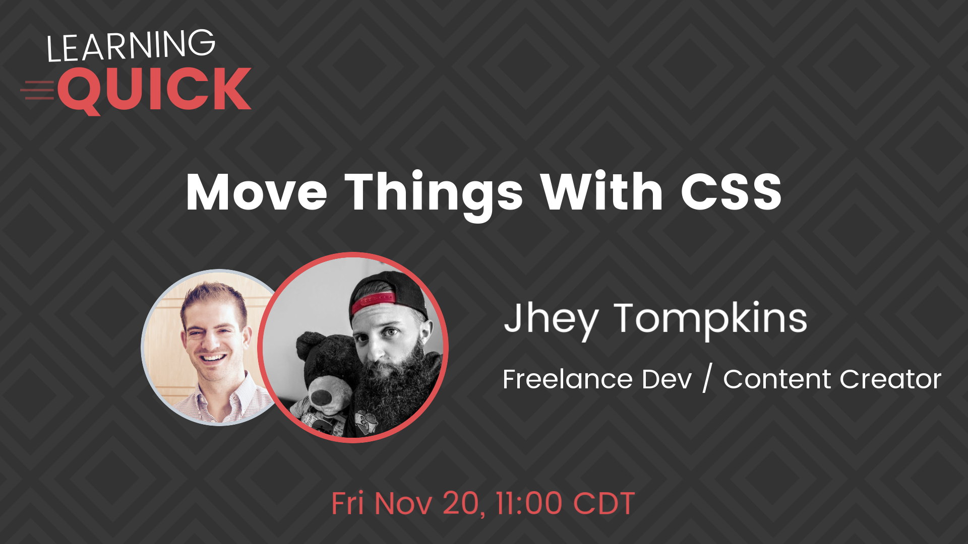 Move Things With CSS with Jhey Tompkins