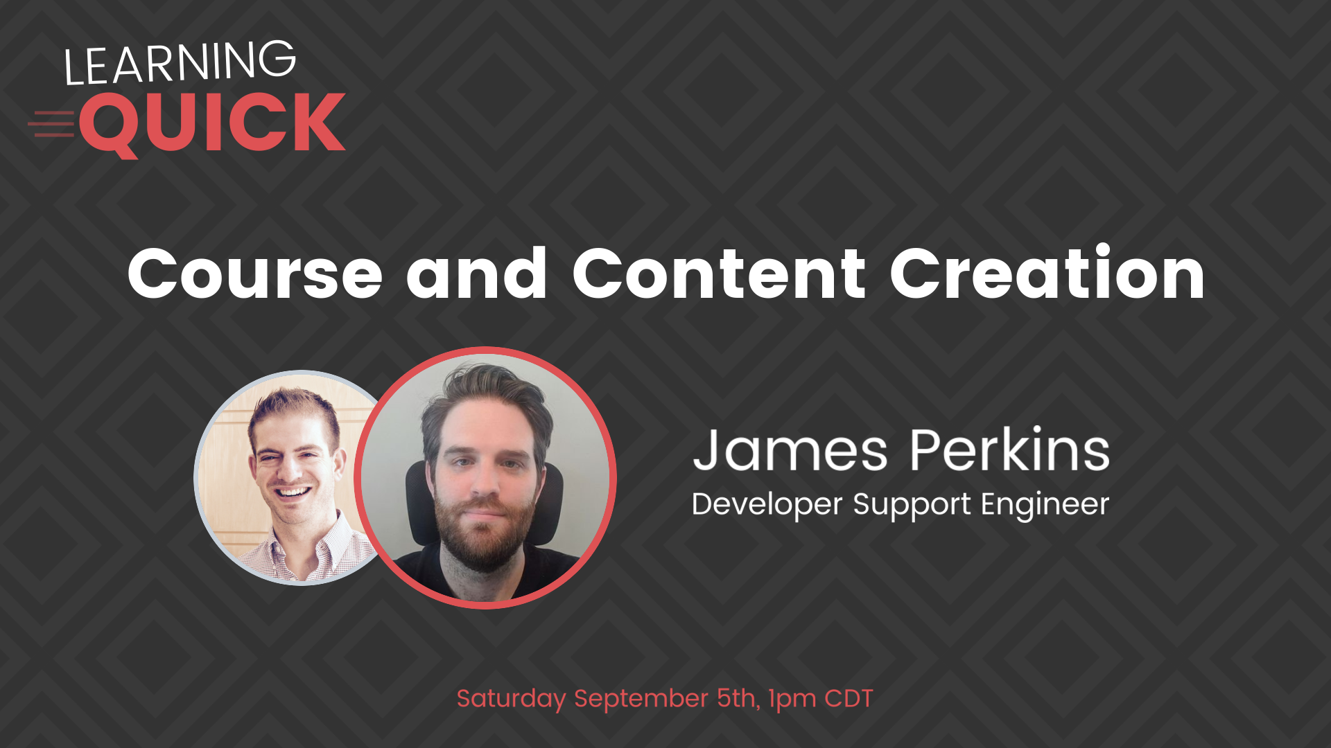 Course and Content Creation with James Perkins