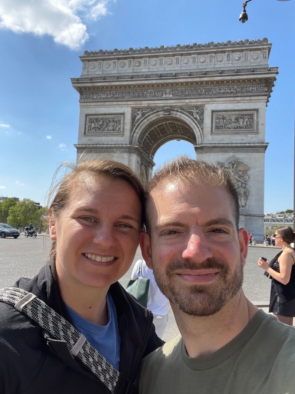 James and Jess in Paris