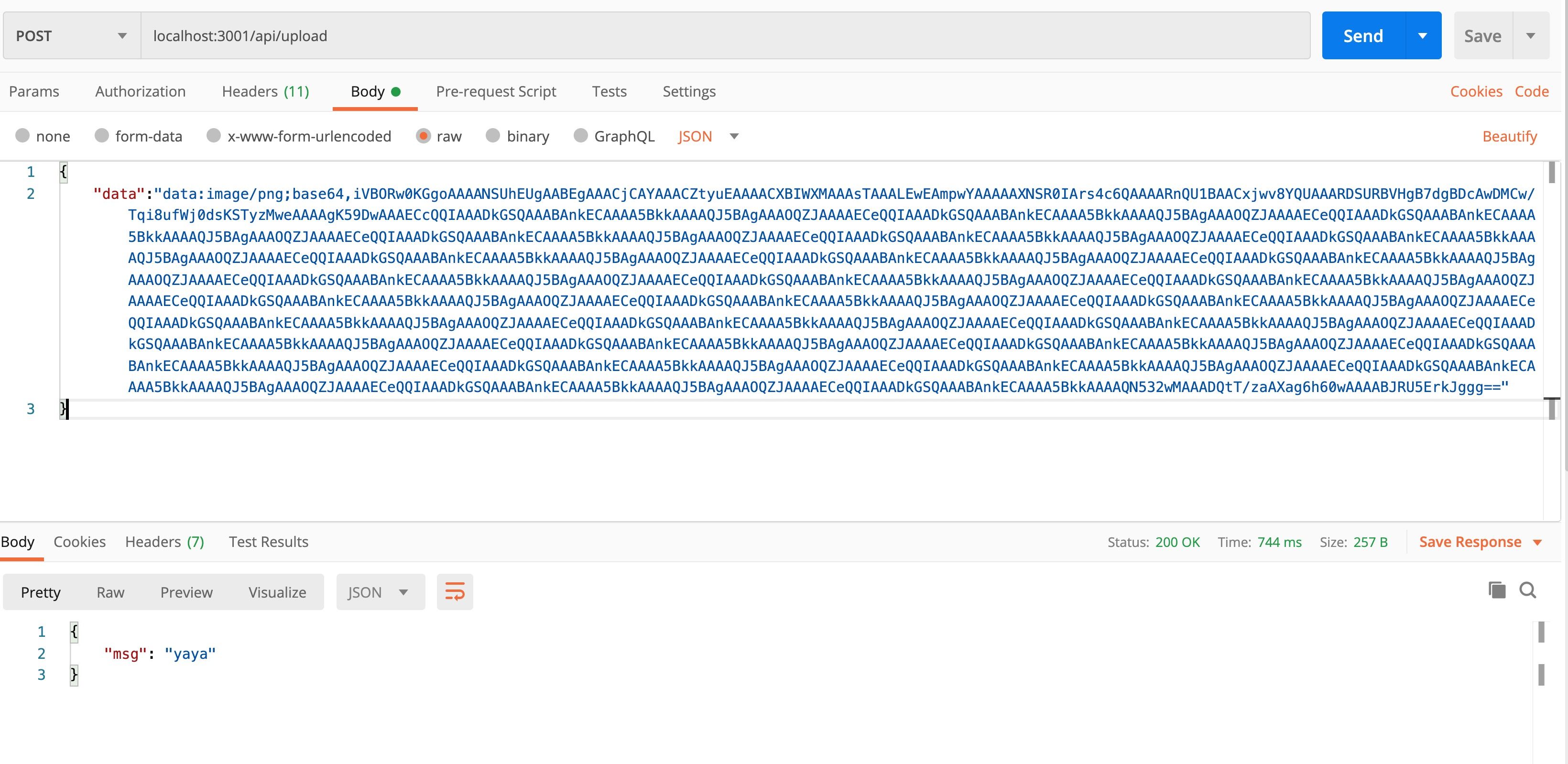 Testing in Postman