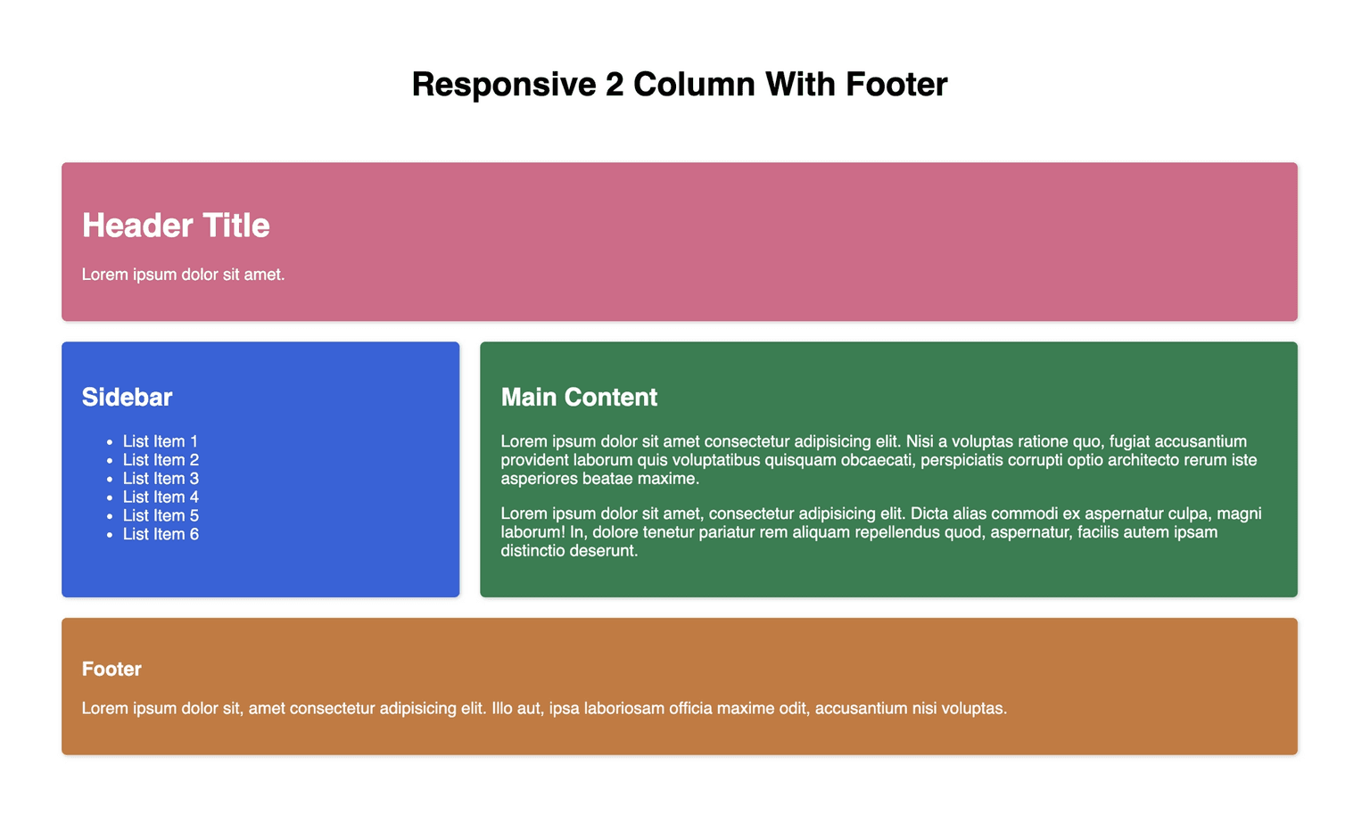 10 Examples with CSS Grid | James Q Quick