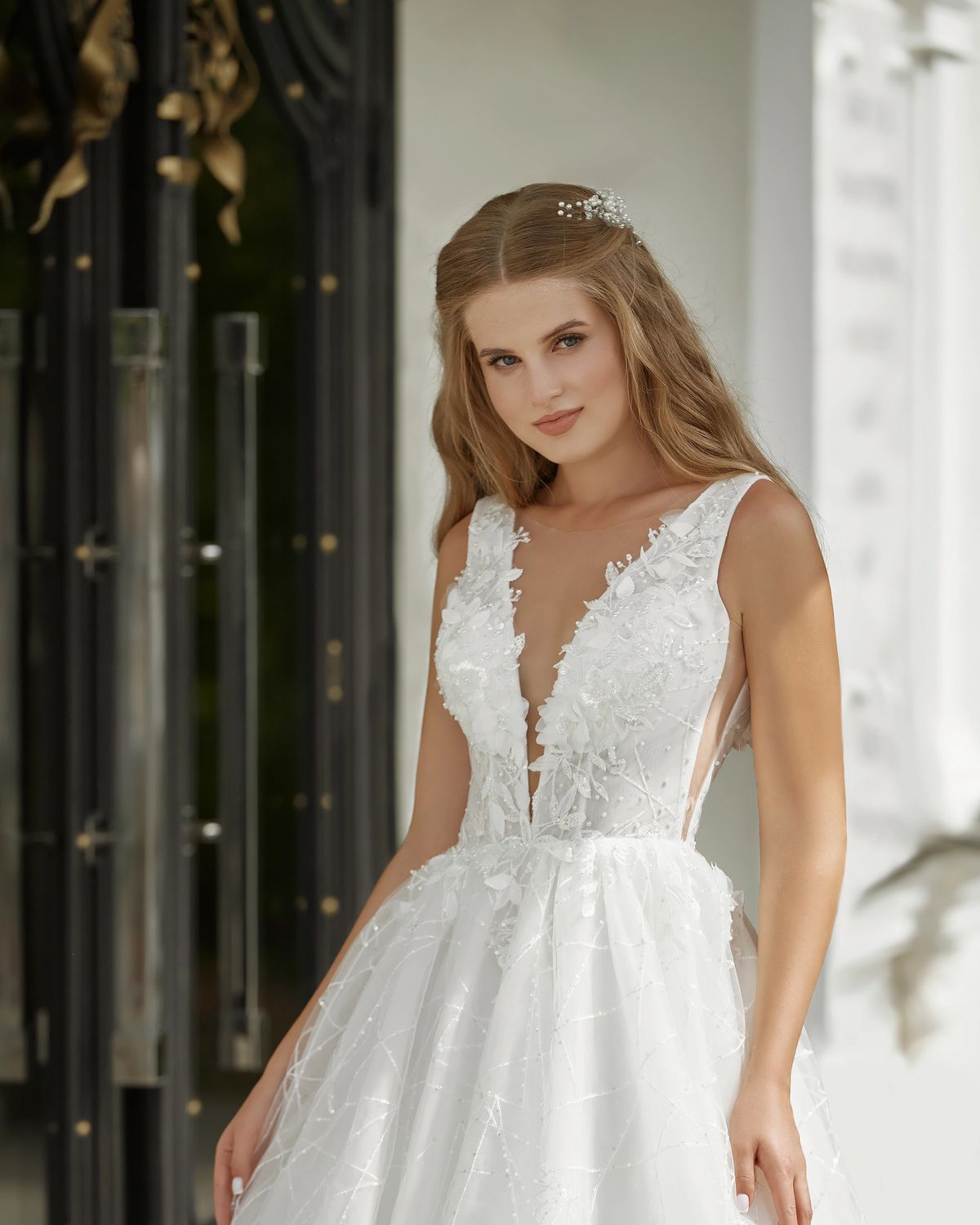 Rochia de mireasă Nicoleta, model 896, colecția Royal Elegance