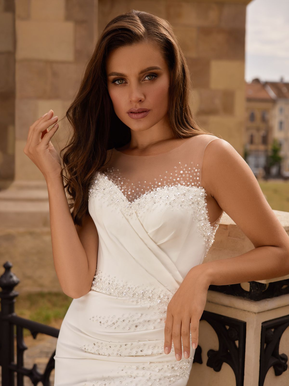 Rochia de mireasă Bettina, model 957, colecția Sunshine