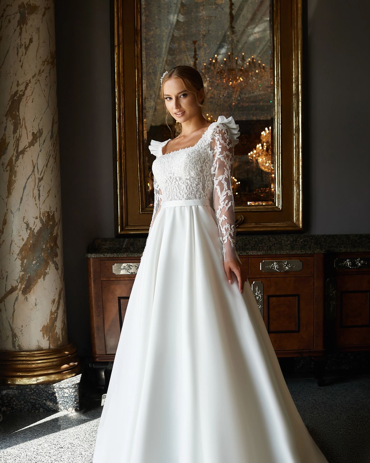 Rochia de mireasă Luiza, model 874, colecția Royal Elegance