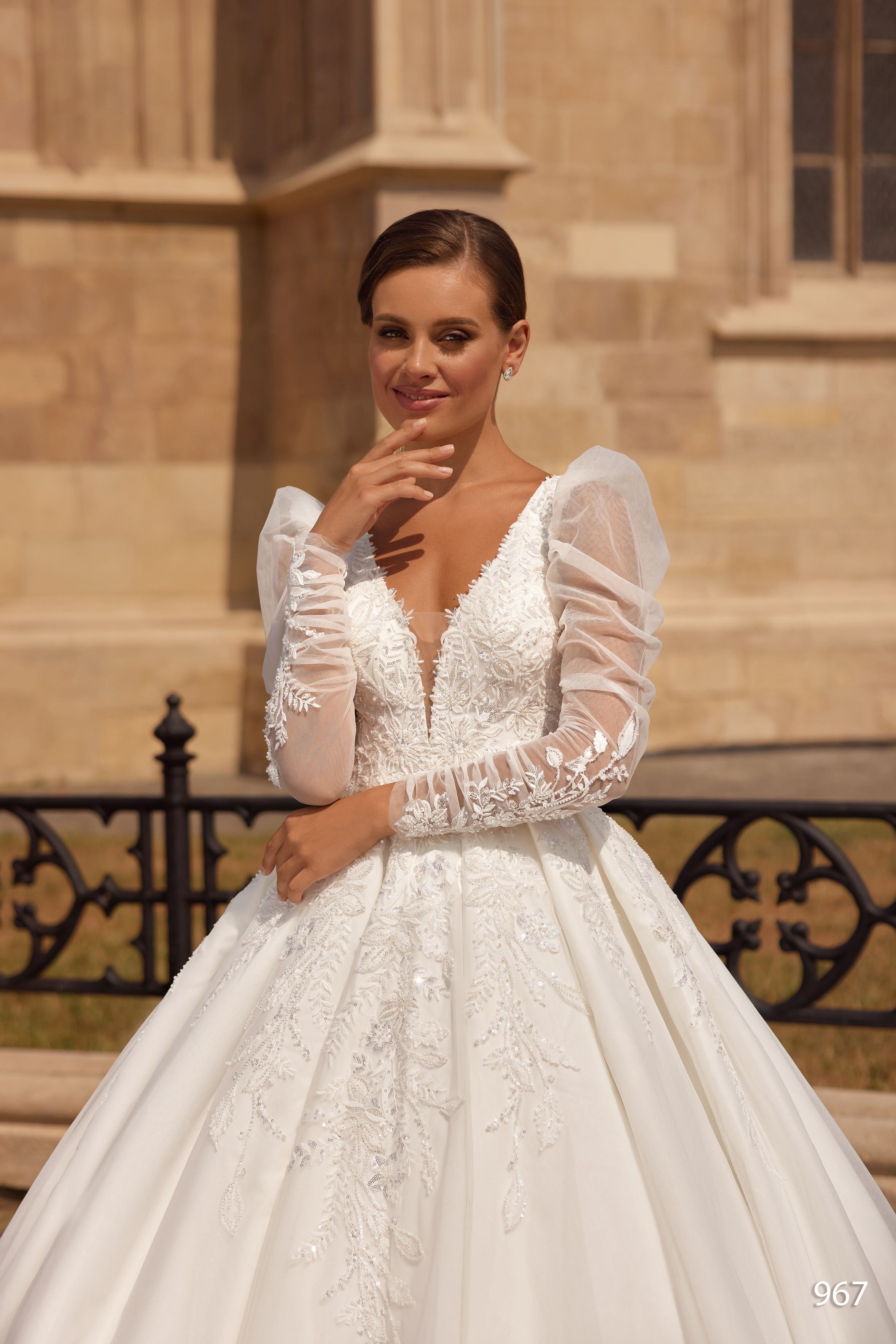 Rochia de mireasă Elvira, model 967, colecția Sunshine