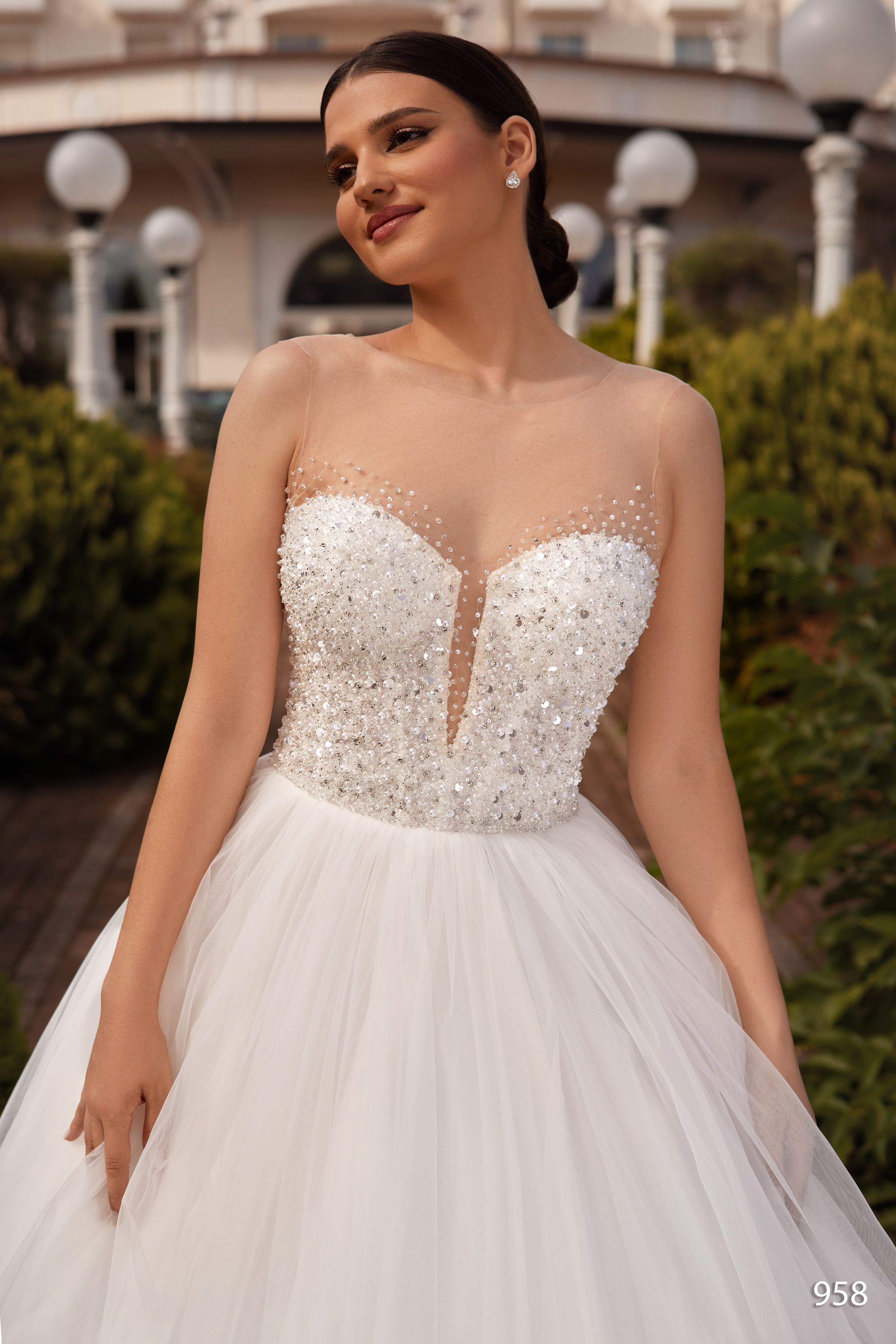 Rochia de mireasă Brianna, model 958, colecția Sunshine