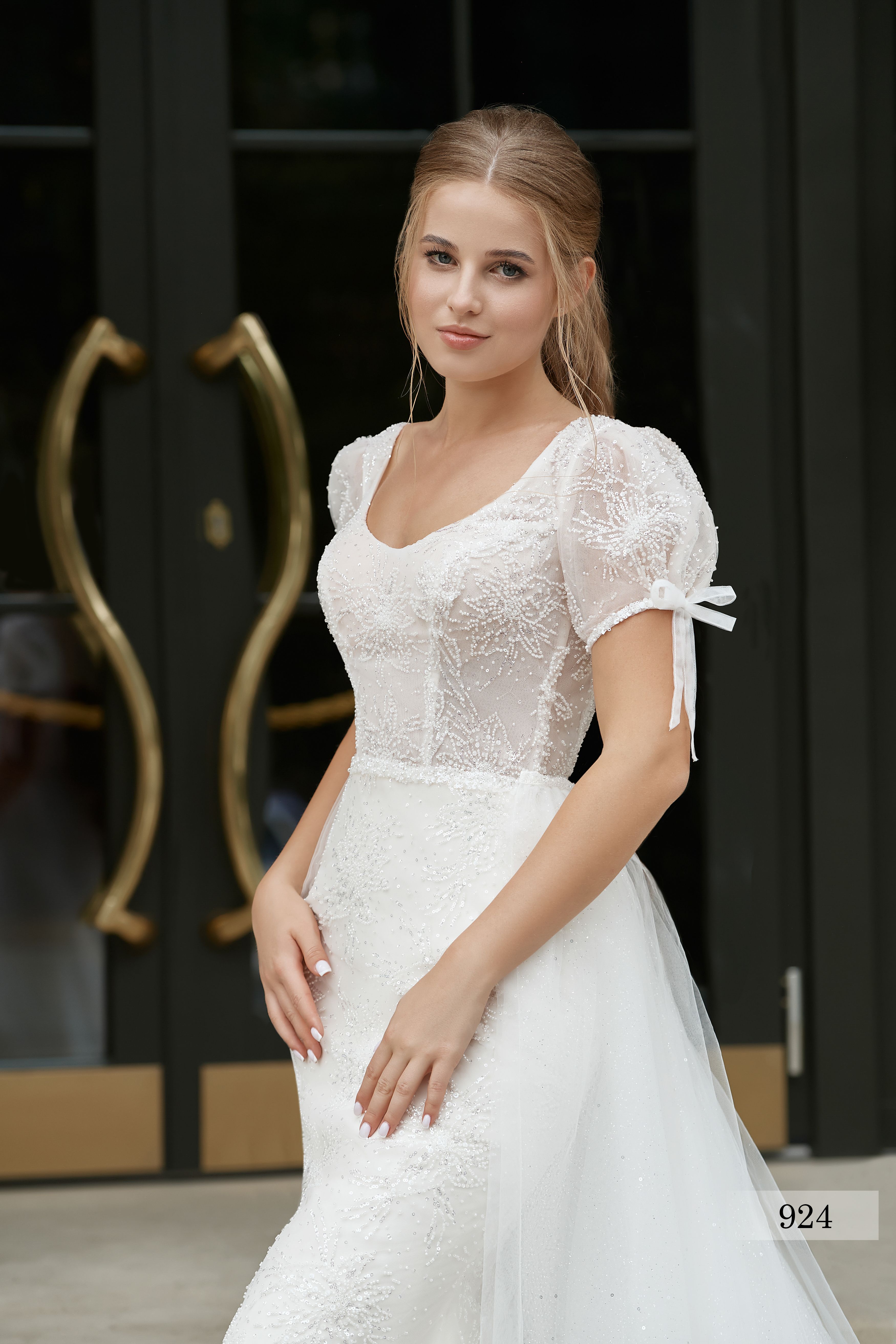 Rochia de mireasă Simona, model 924, colecția Soft Beauty