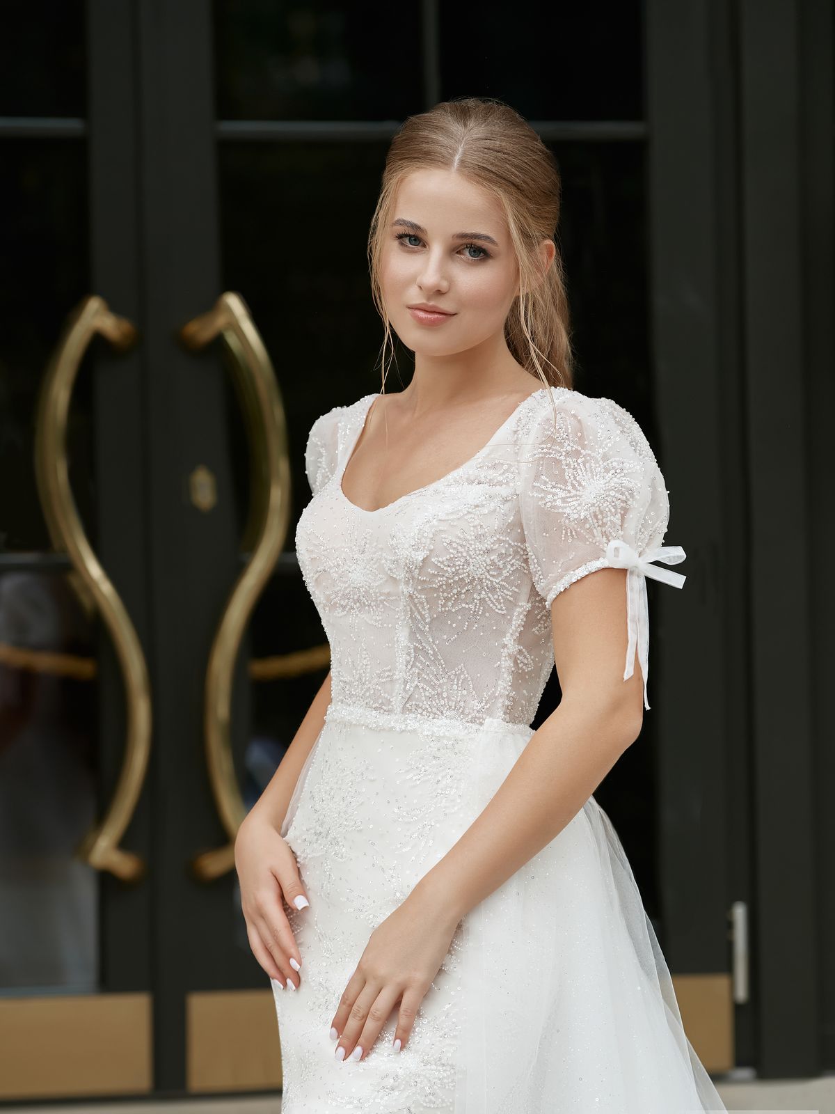Rochia de mireasă Simona, model 924, colecția Soft Beauty