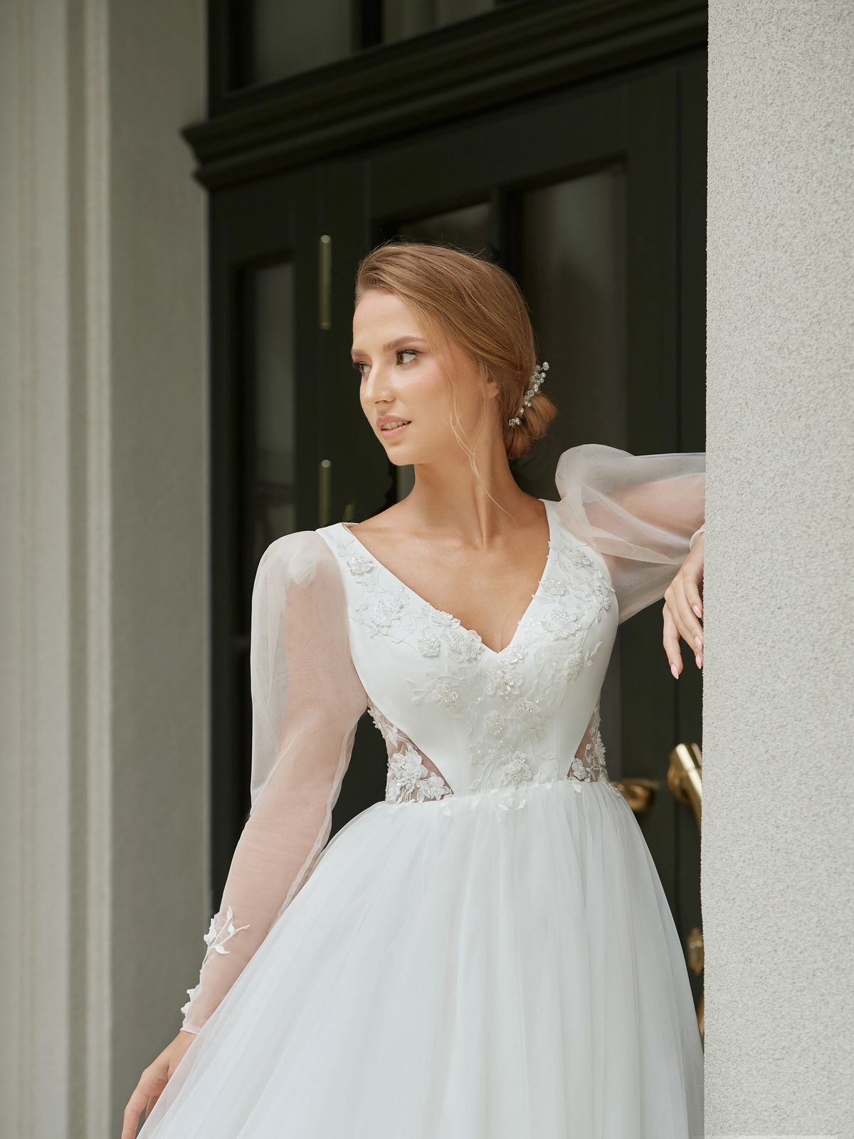 Rochia de mireasă Melissa, model 887, colecția Royal Elegance