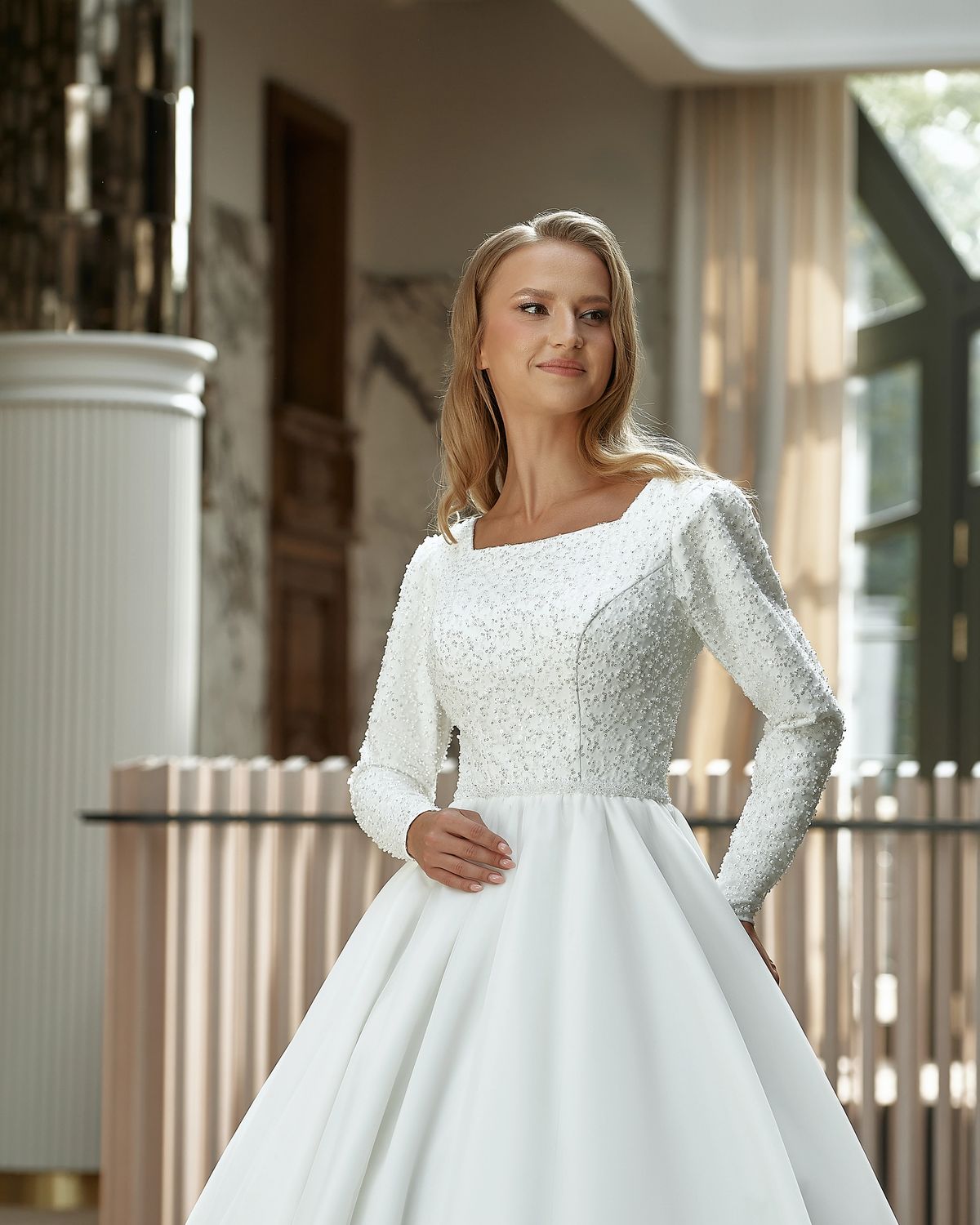 Rochia de mireasă Mirela, model 891, colecția Royal Elegance