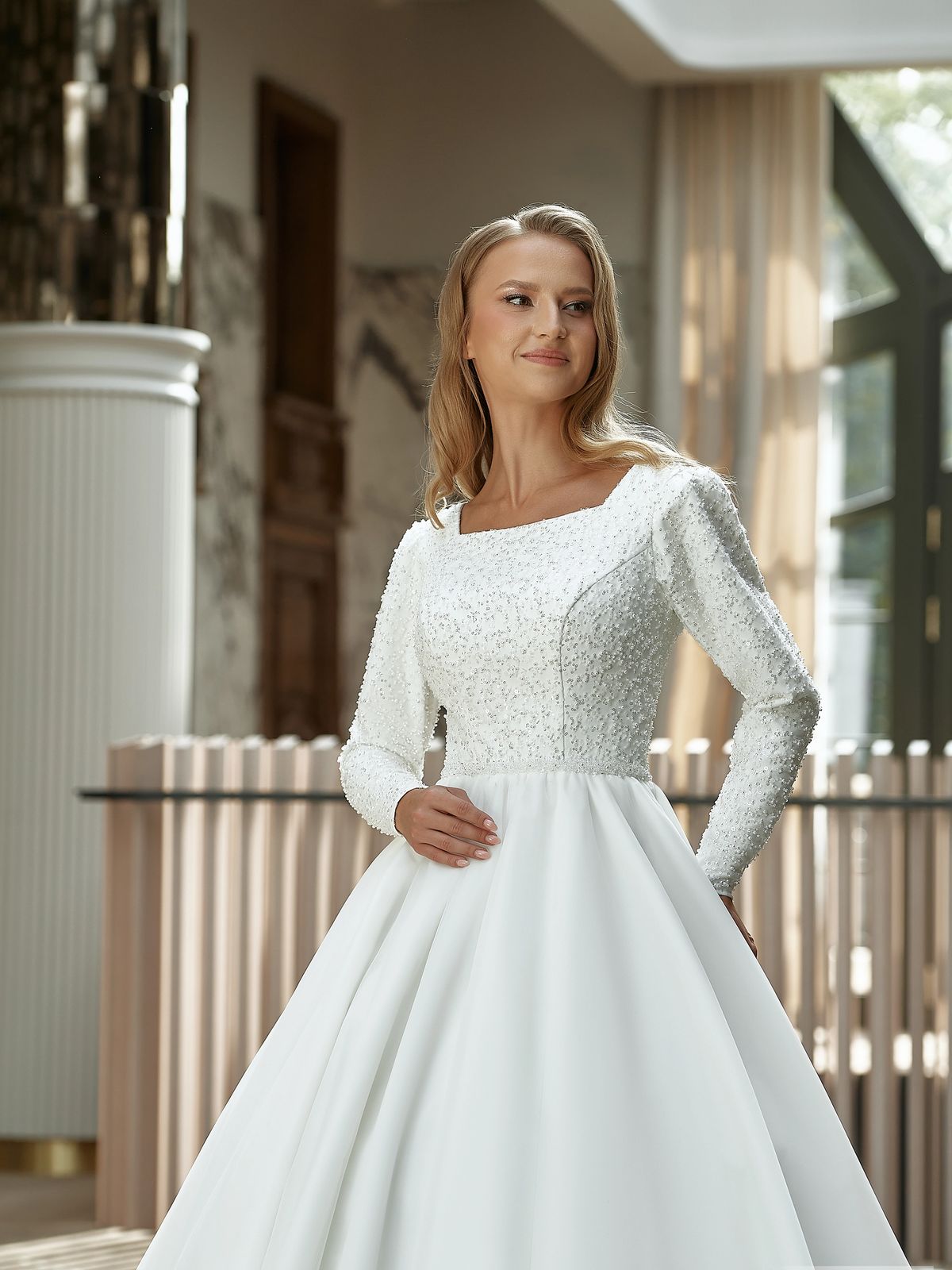 Rochia de mireasă Mirela, model 891, colecția Royal Elegance