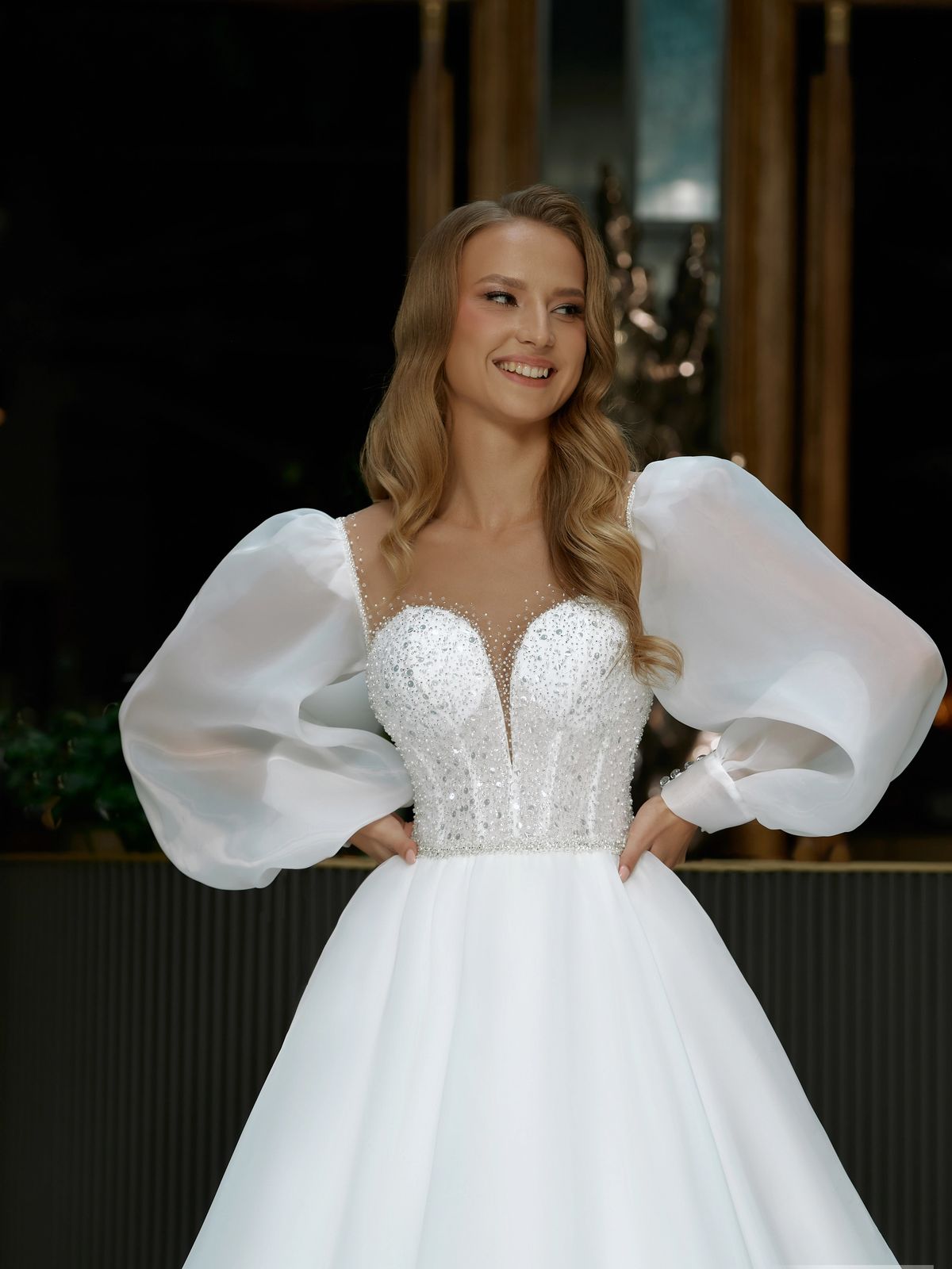 Rochia de mireasă Paula, model 906, colecția Soft Beauty
