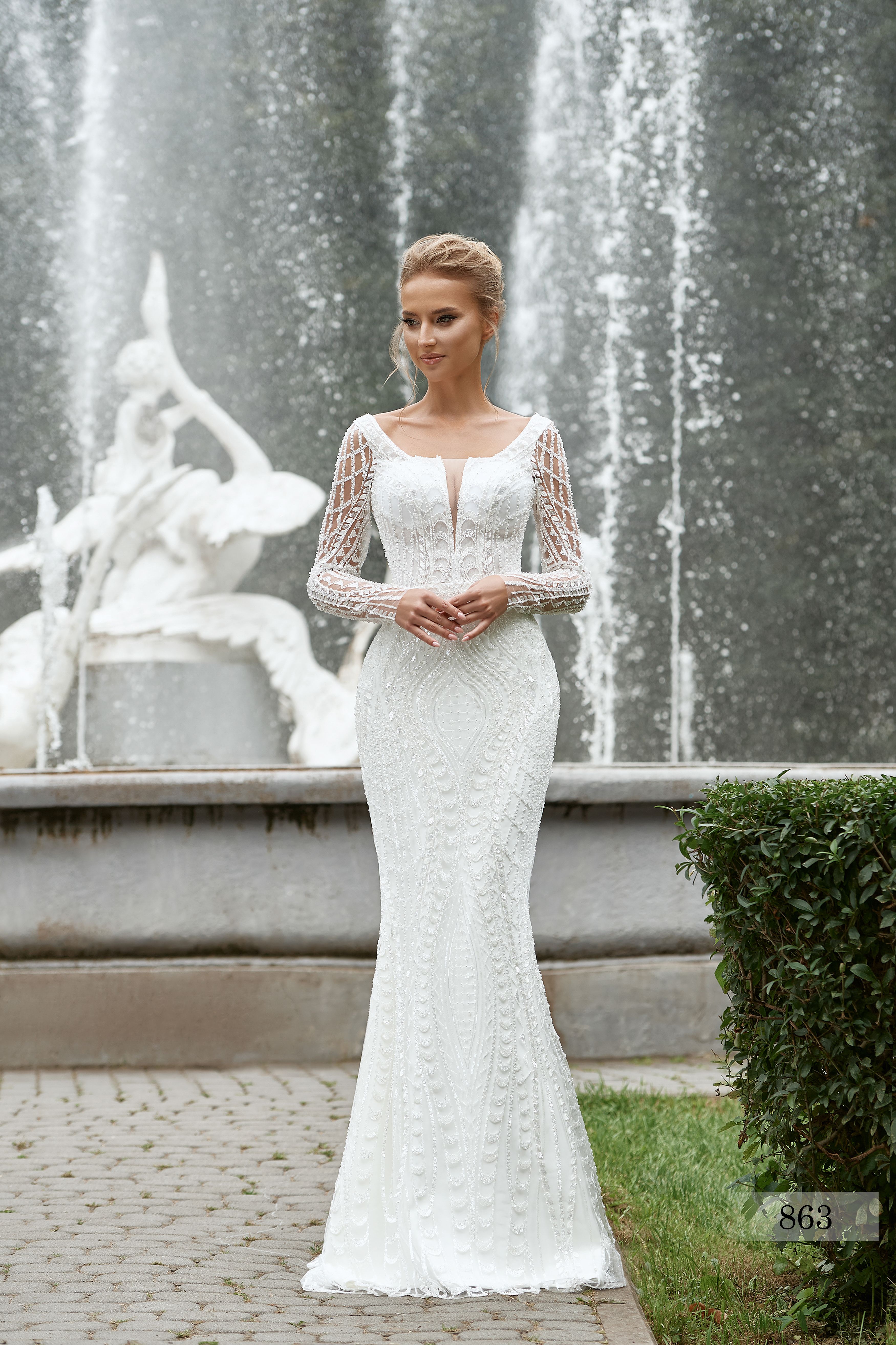 Rochia de mireasă Laura, model 863, colecția Royal Elegance