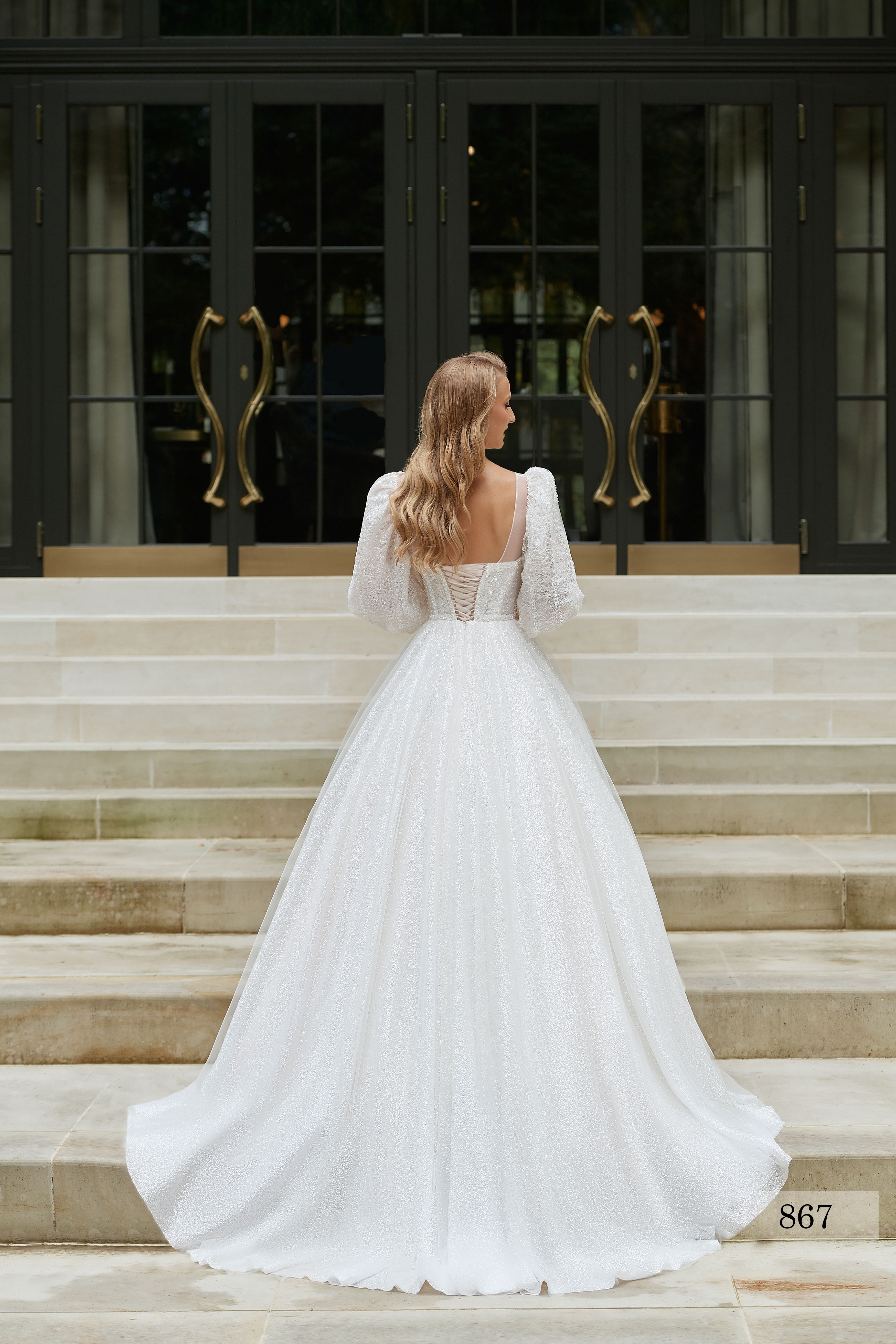 Rochia de mireasă Lidia, model 867, colecția Royal Elegance